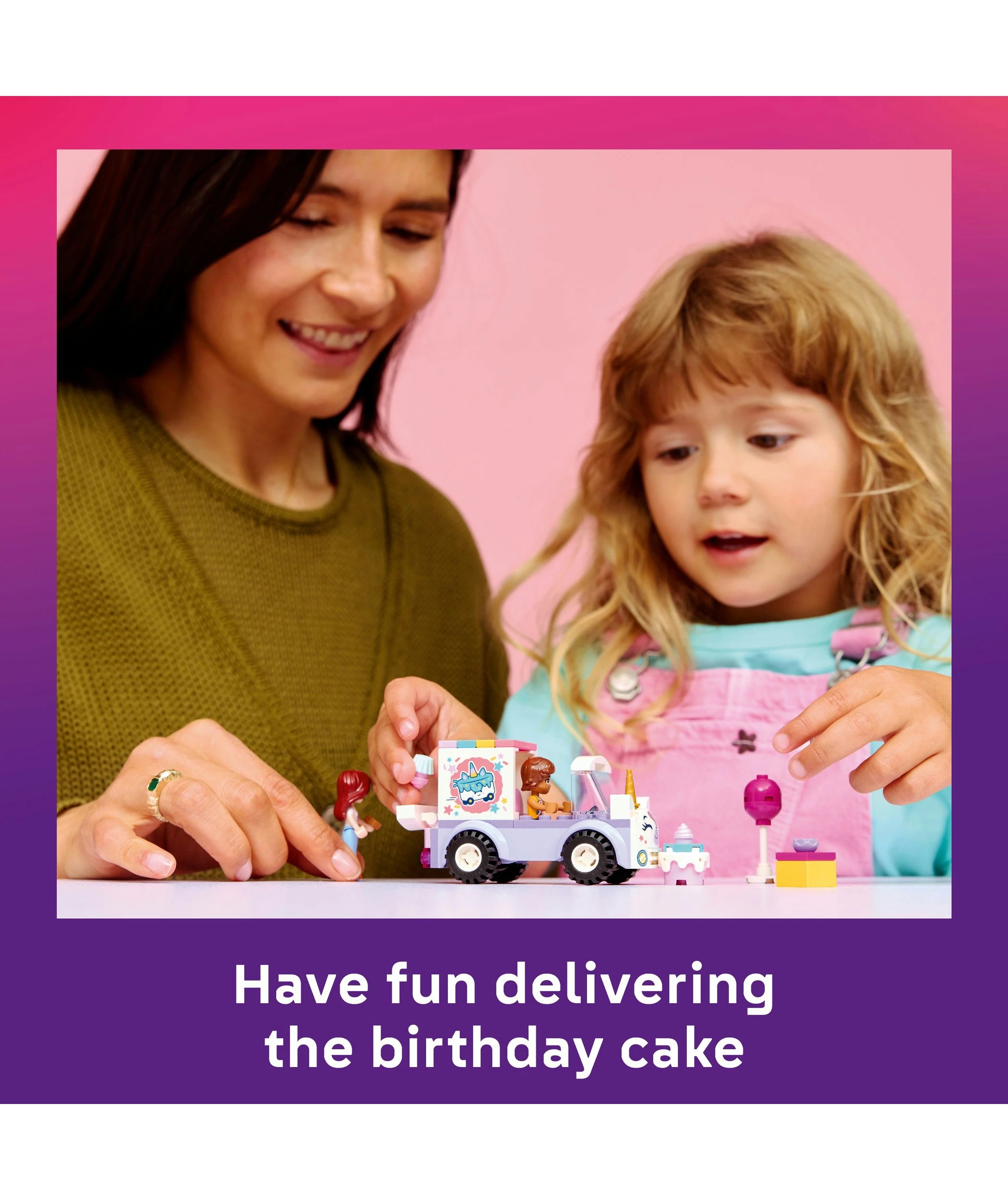 7 LEGO Friends Unicorn Cake Delivery Car 42675, 7 of 10