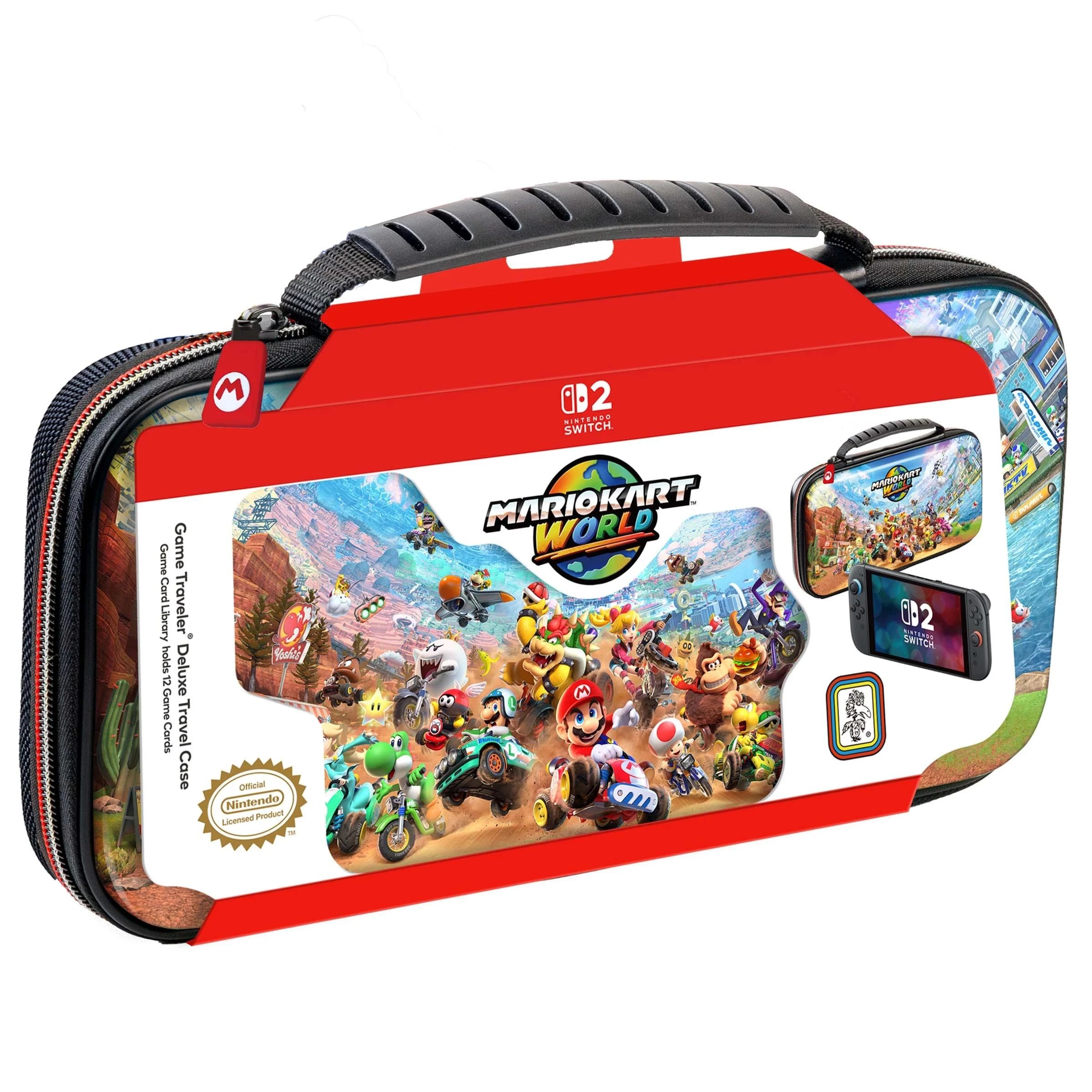 4 Nintendo Switch 2™ Game Traveler® Deluxe Case - Mario Kart World - Multi, 4 of 7