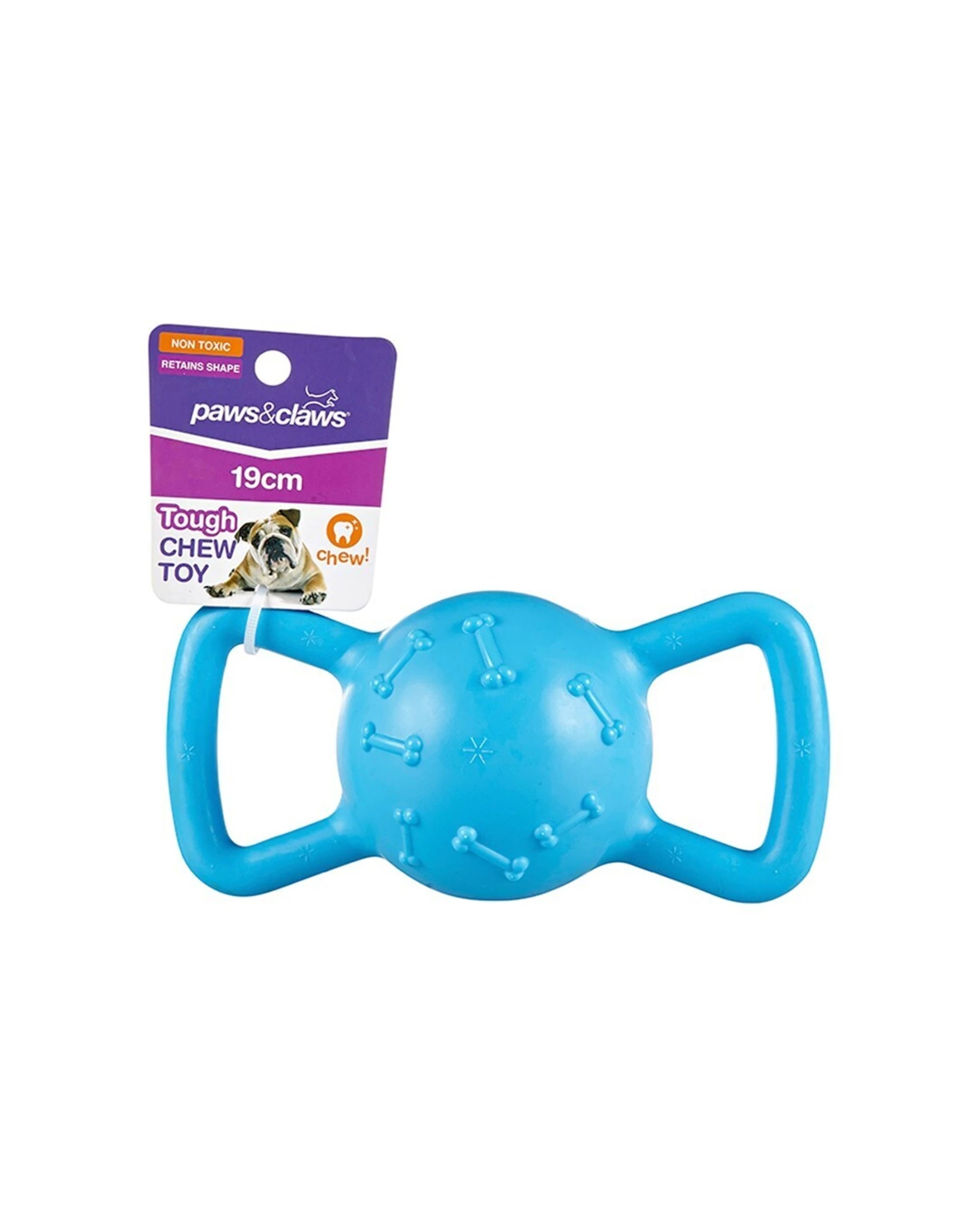 1 Paws And Claws 19cm Super Tuff Tug Of War Tpr Durable Interactive Dog Toy - Assorted, 1 of 4
