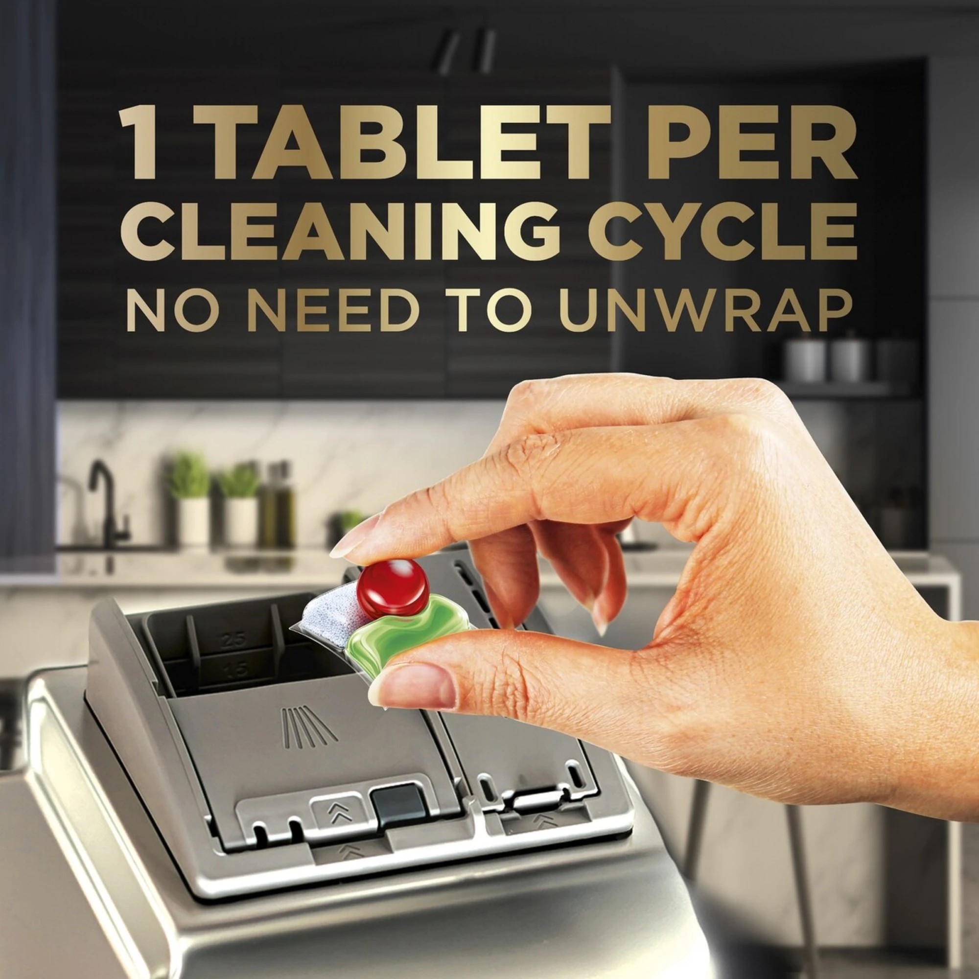3 Finish Powerball Ultimate Pro All In 1 0% Dishwashing Tablets 48 Pack X5, 3 of 4