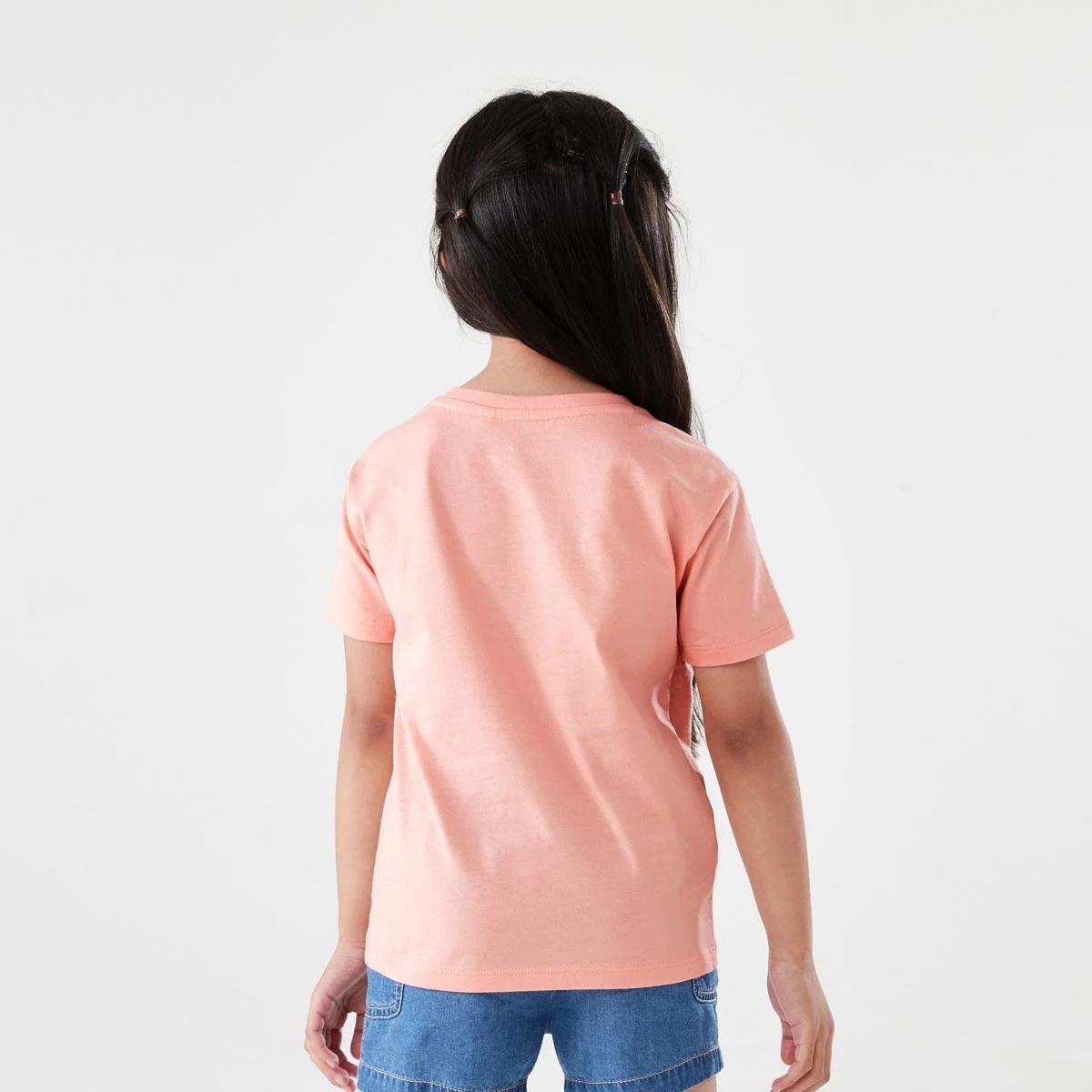 2 Printed T-shirt BLOOMING HOPE APRICOT BLUSH, 2 of 6