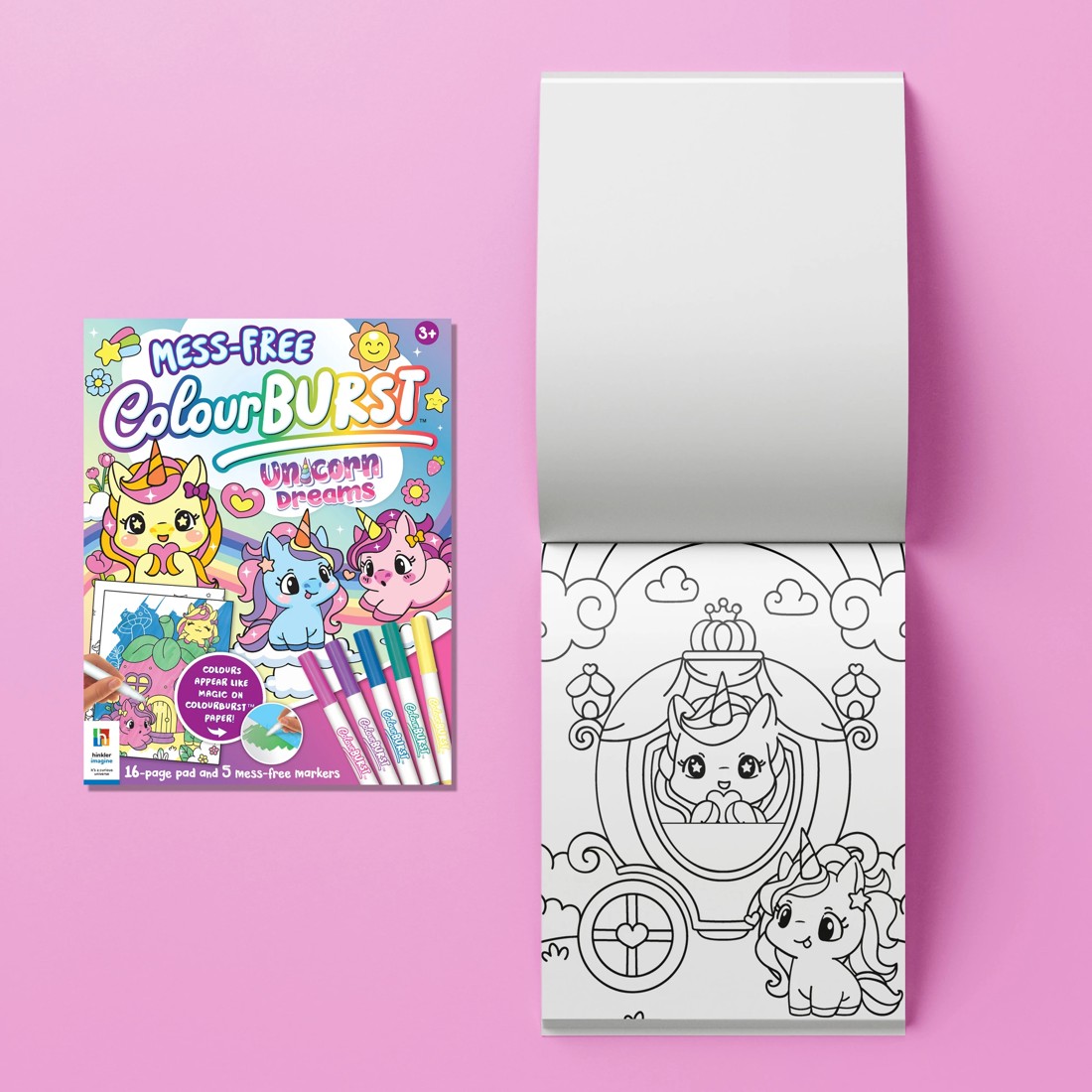 5 INKredibles Mess-Free ColourBurst Unicorn Dreams Activity Kit - Book, 5 of 6