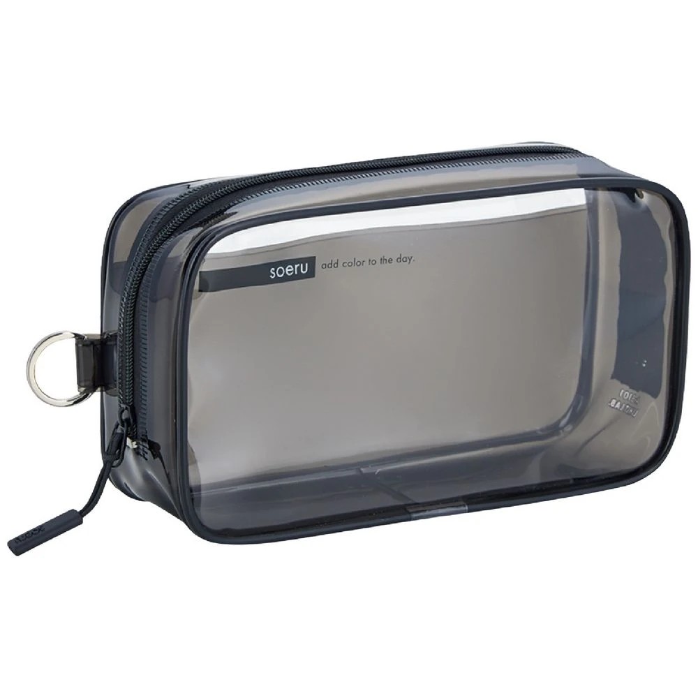 1 Soeru Box Pen Case Clear Smoke Black, 1 of 2