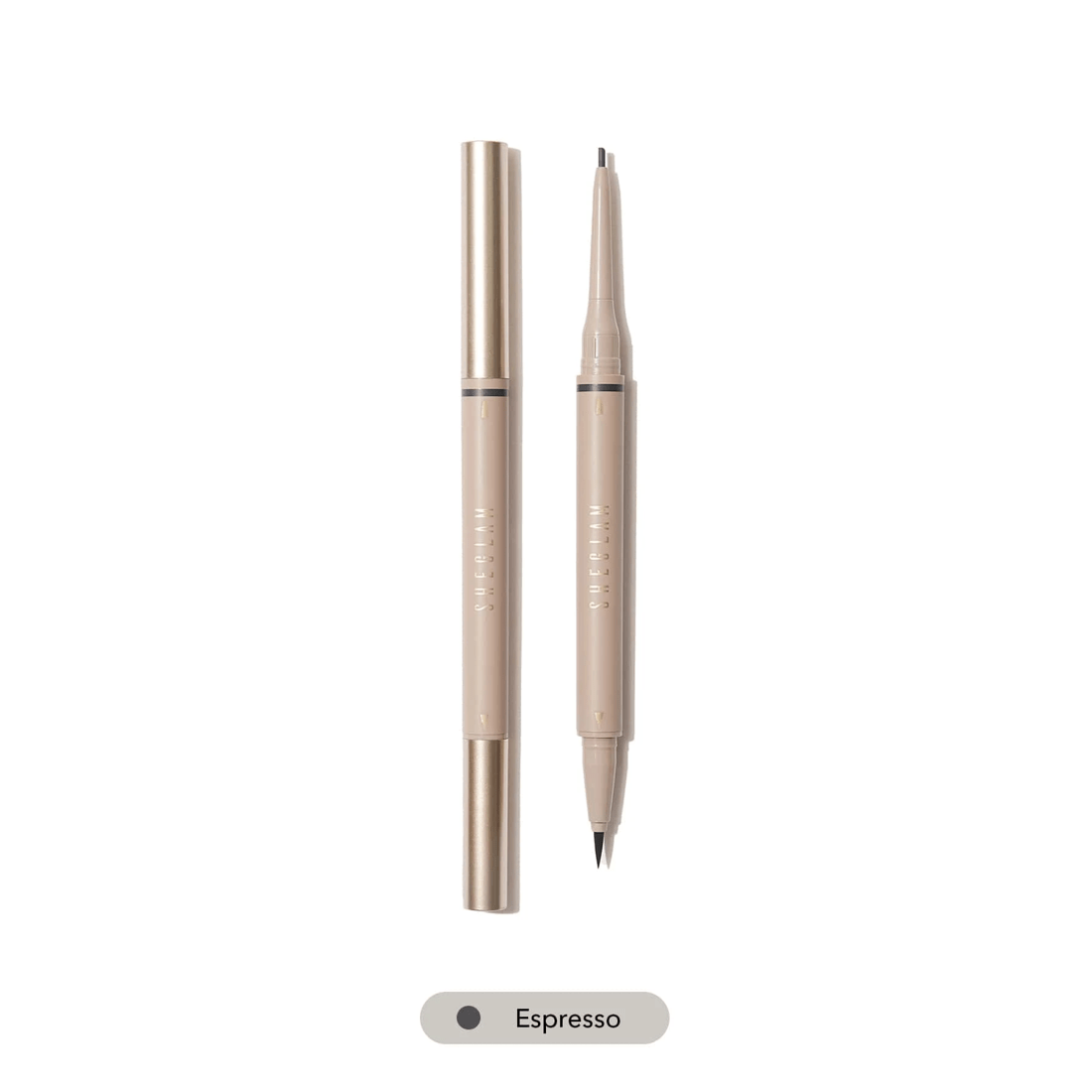 1 SHEGLAM Brows on Demand 2-in-1 Brow Pencil - Espresso, 1 of 5