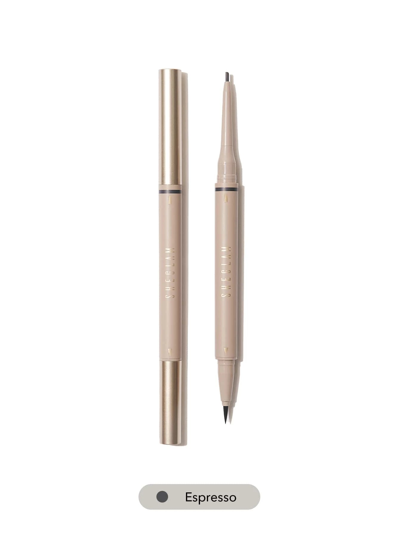 1 SHEGLAM Brows on Demand 2-in-1 Brow Pencil - Espresso, 1 of 5