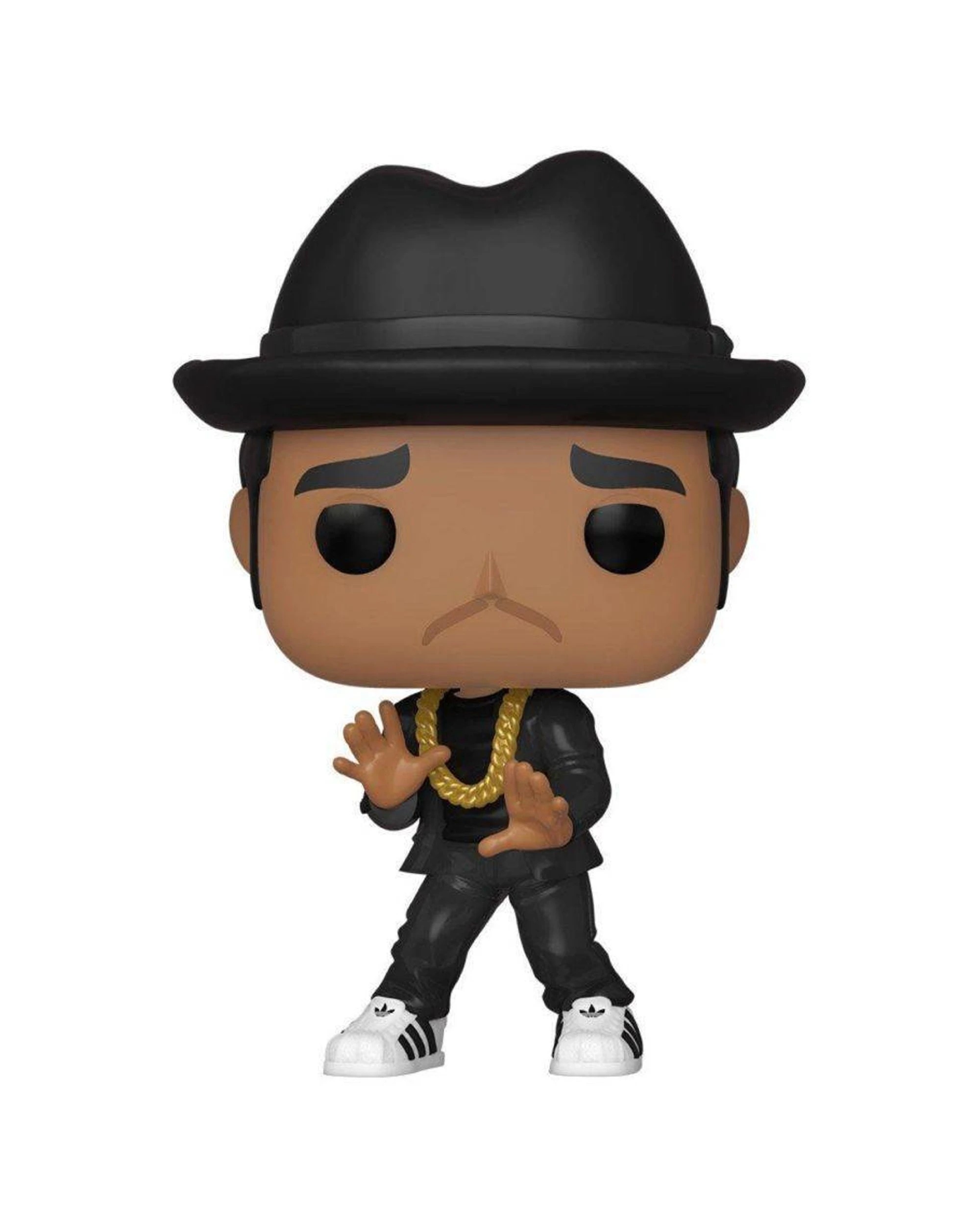2 Pop Vinyl Figurine Run DMC - Run 10cm Collectible Action Figure Toy Plastic - Black, 2 of 3