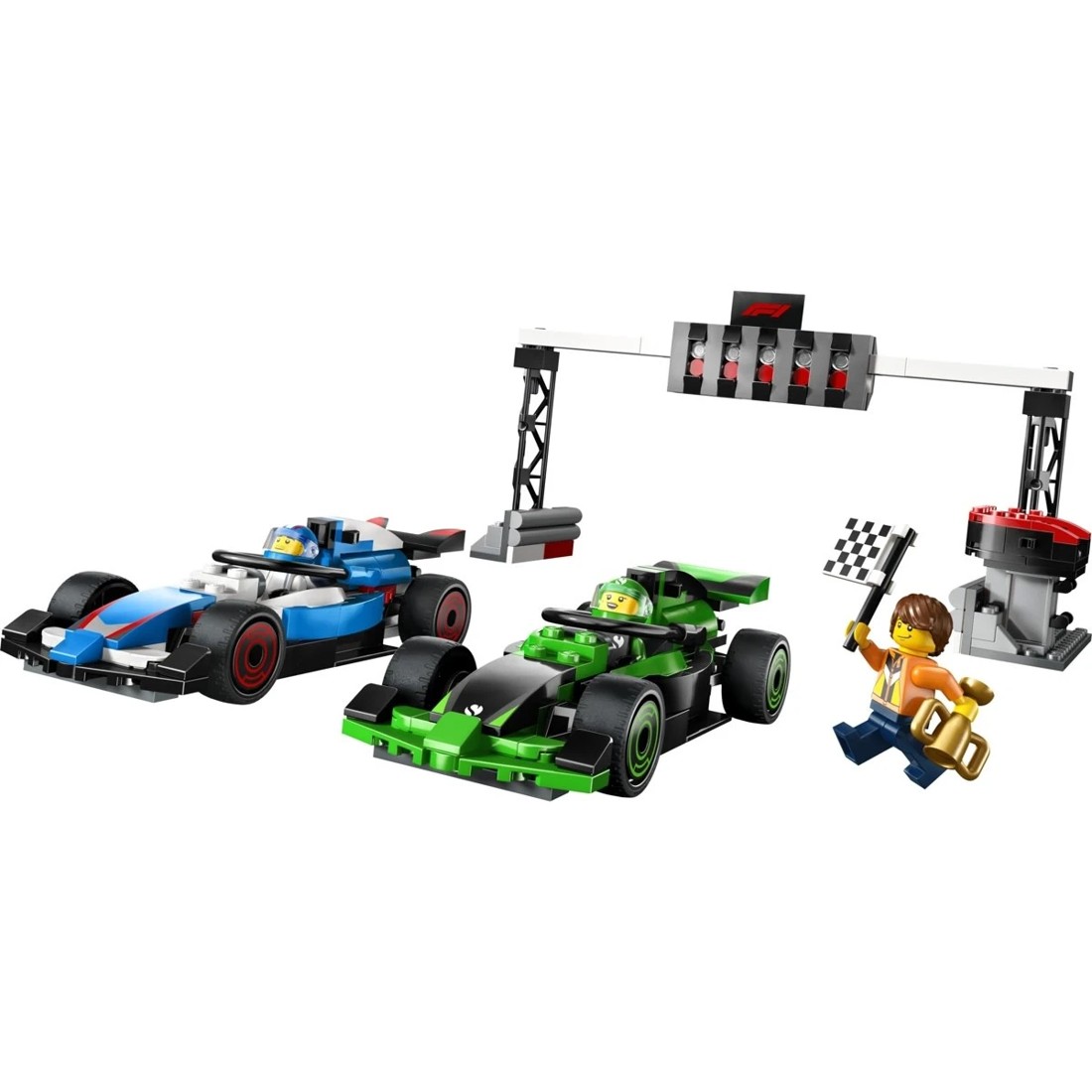 3 LEGO City F1 Grid with VCARB & Sauber Race Cars 60474, 3 of 10