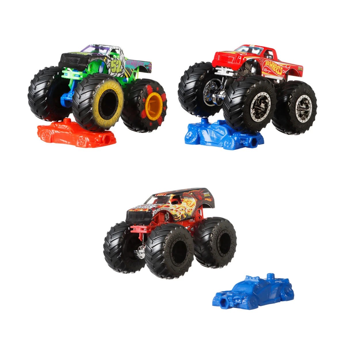2 Hot Wheels Monster Truck 1:64 - Assorted, 2 of 3