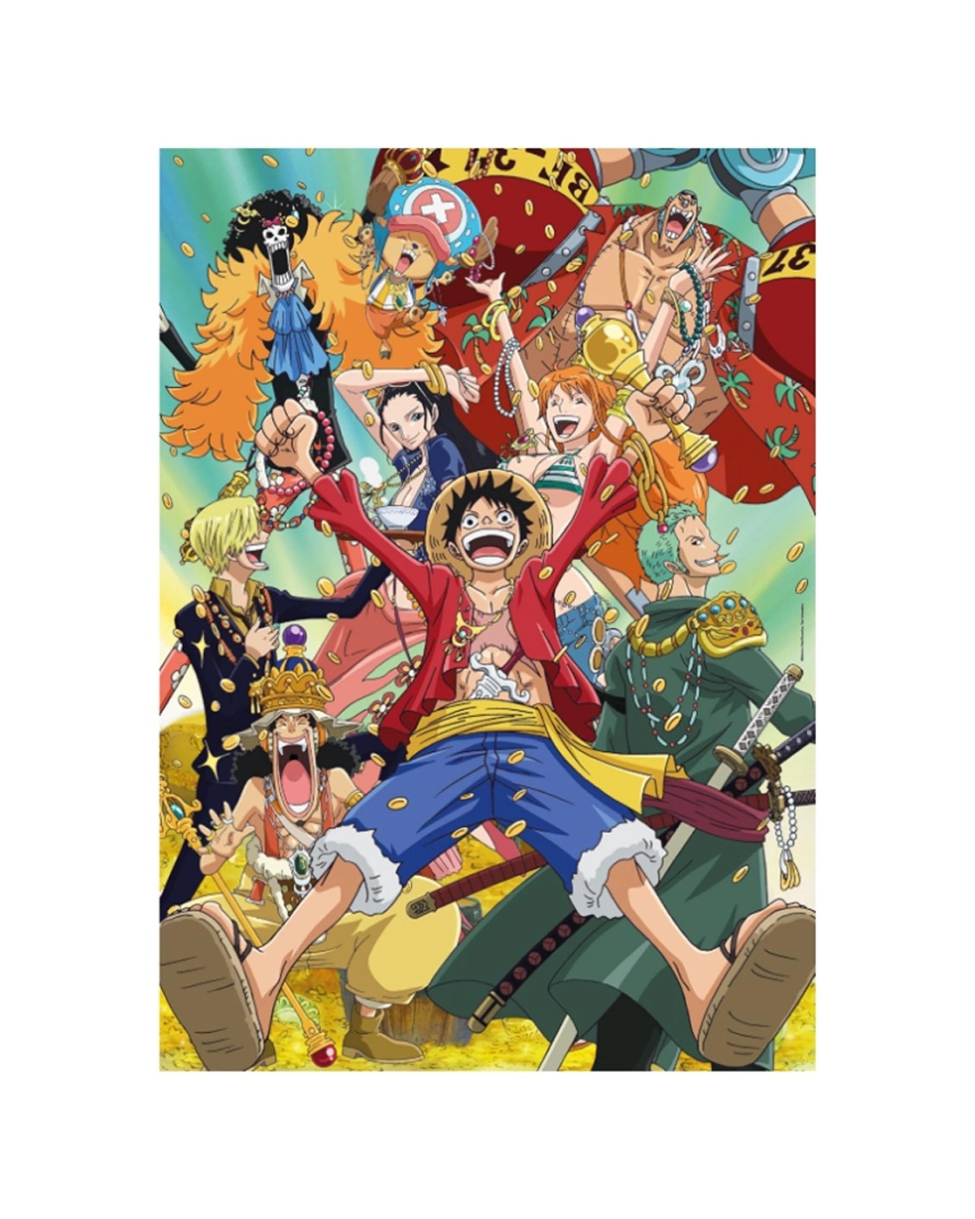 2 Clementoni One Piece 1000pc Jigsaw Puzzle Set 50x70cm Design 2 - Multi, 2 of 3