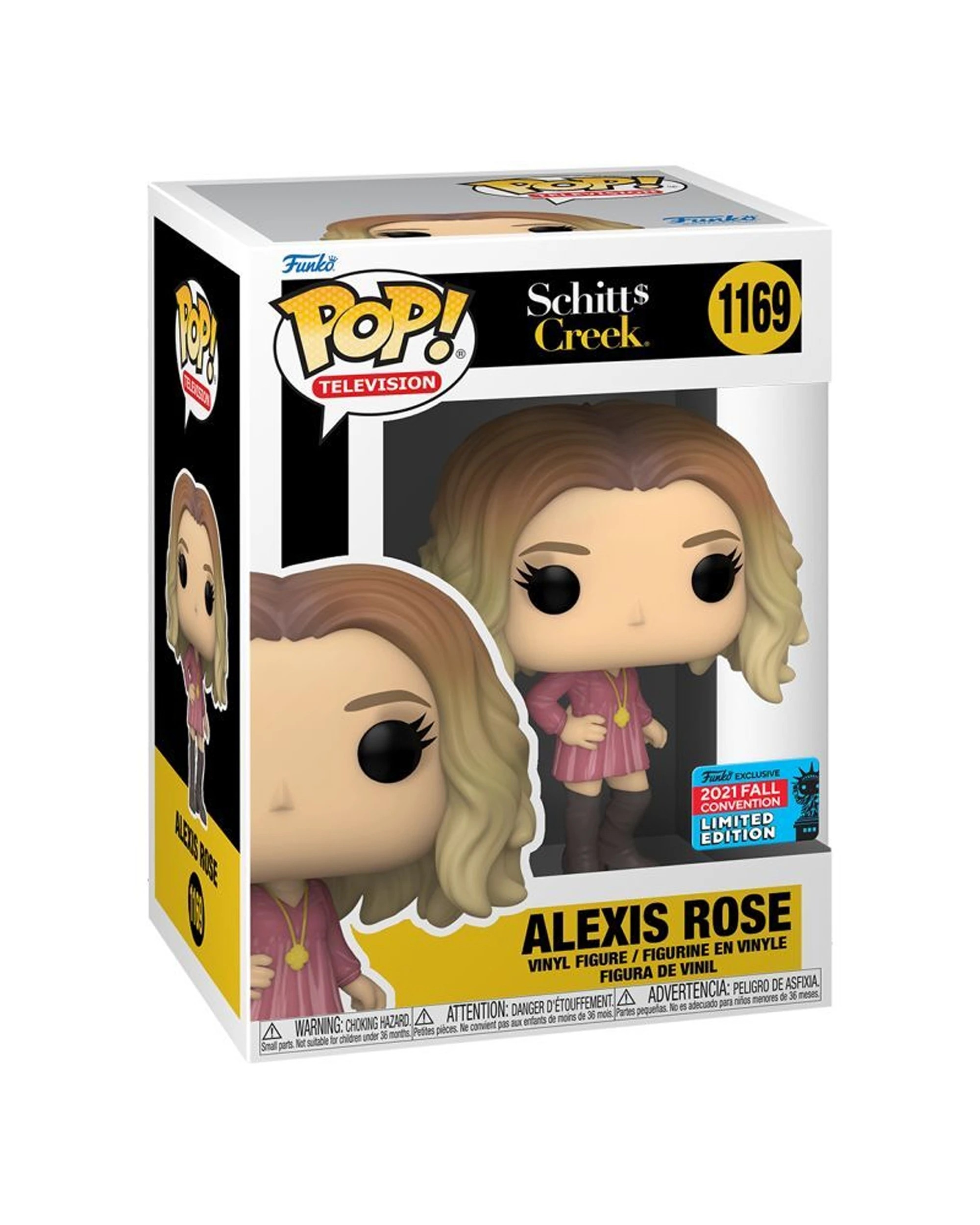 3 Pop Vinyl Figurine Schitts Creek - Alexis Rose 10cm Collectible Figure - Multi, 3 of 3