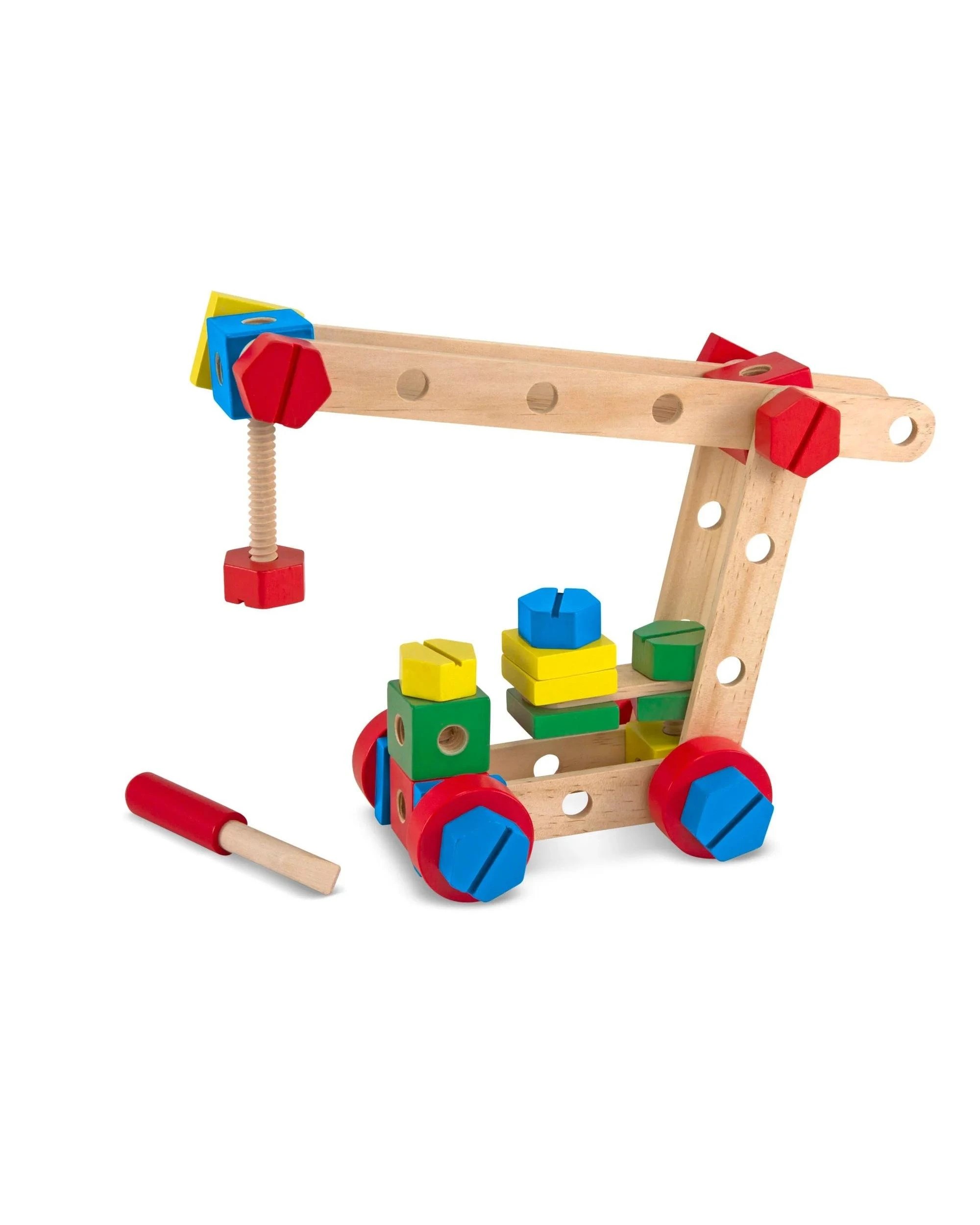 3 Melissa and Doug Construction Set in a Box Classic Toy, 3 of 7