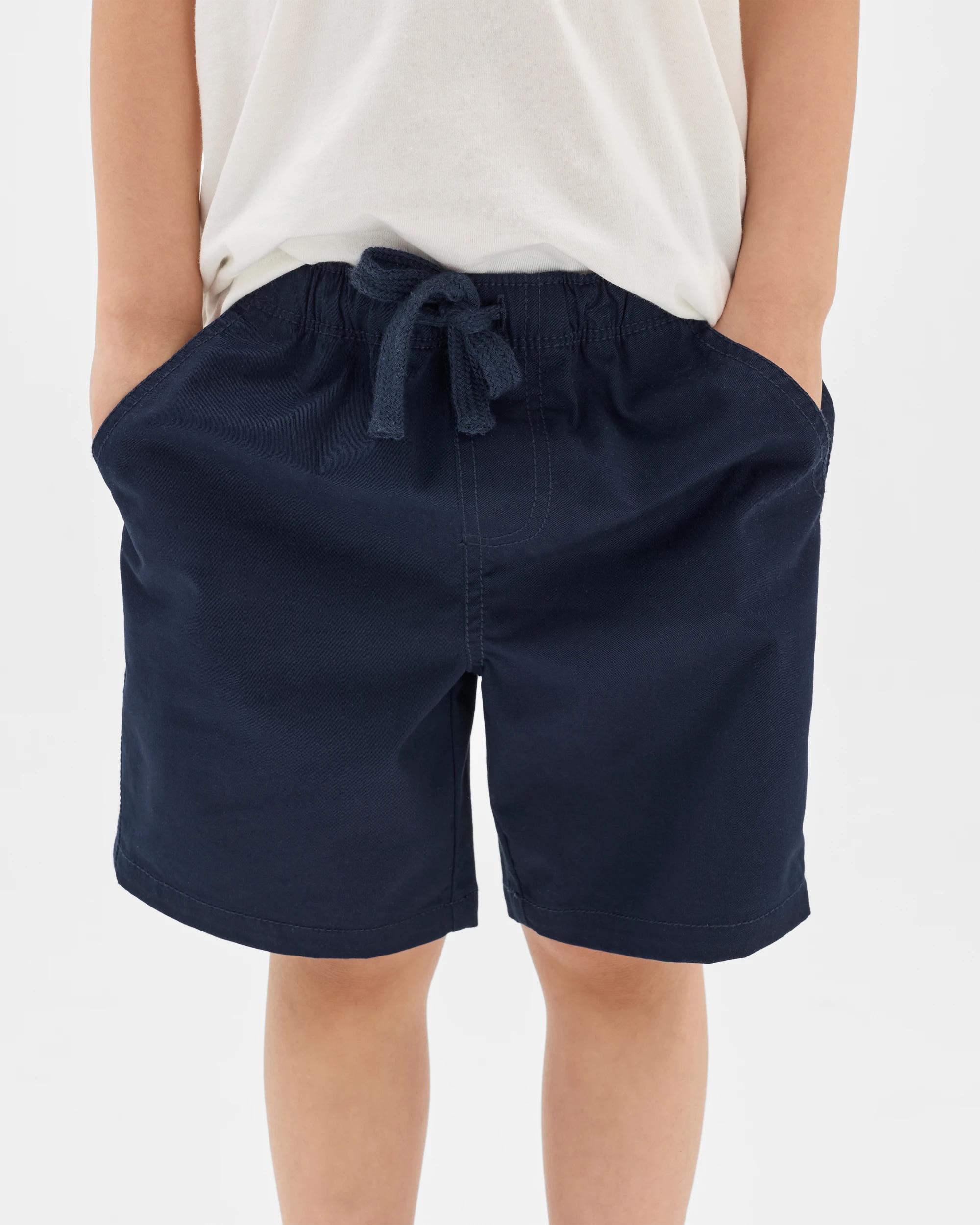 4 Target Kids Pull On Woven Shorts NAVY BLUE, 4 of 6
