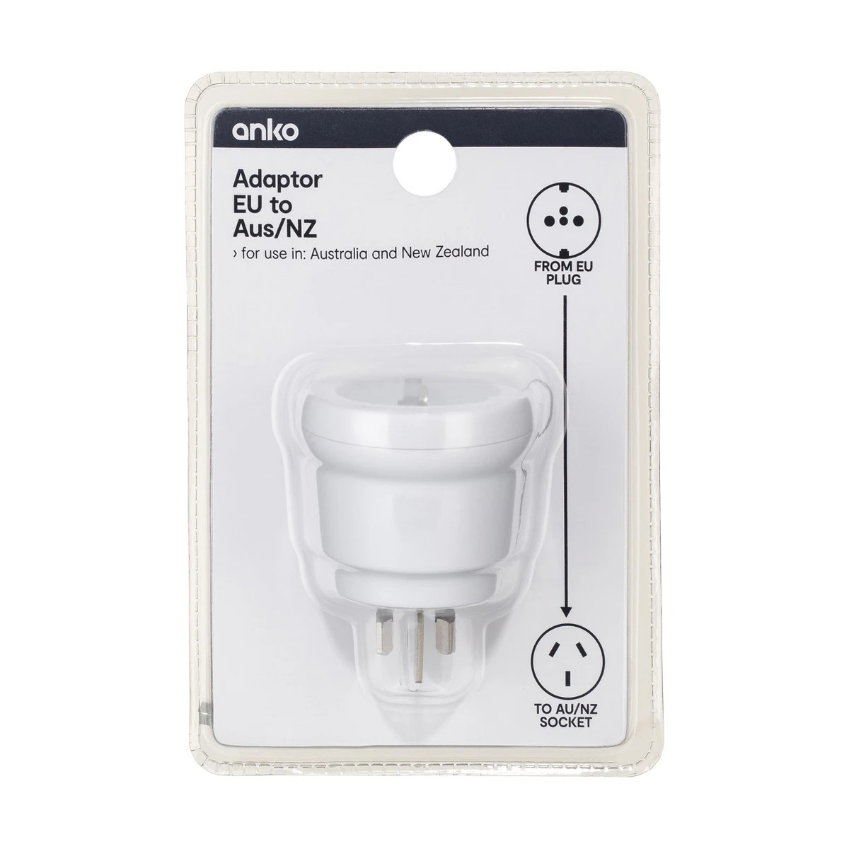 1 EU Travel Adaptor, 1 of 4