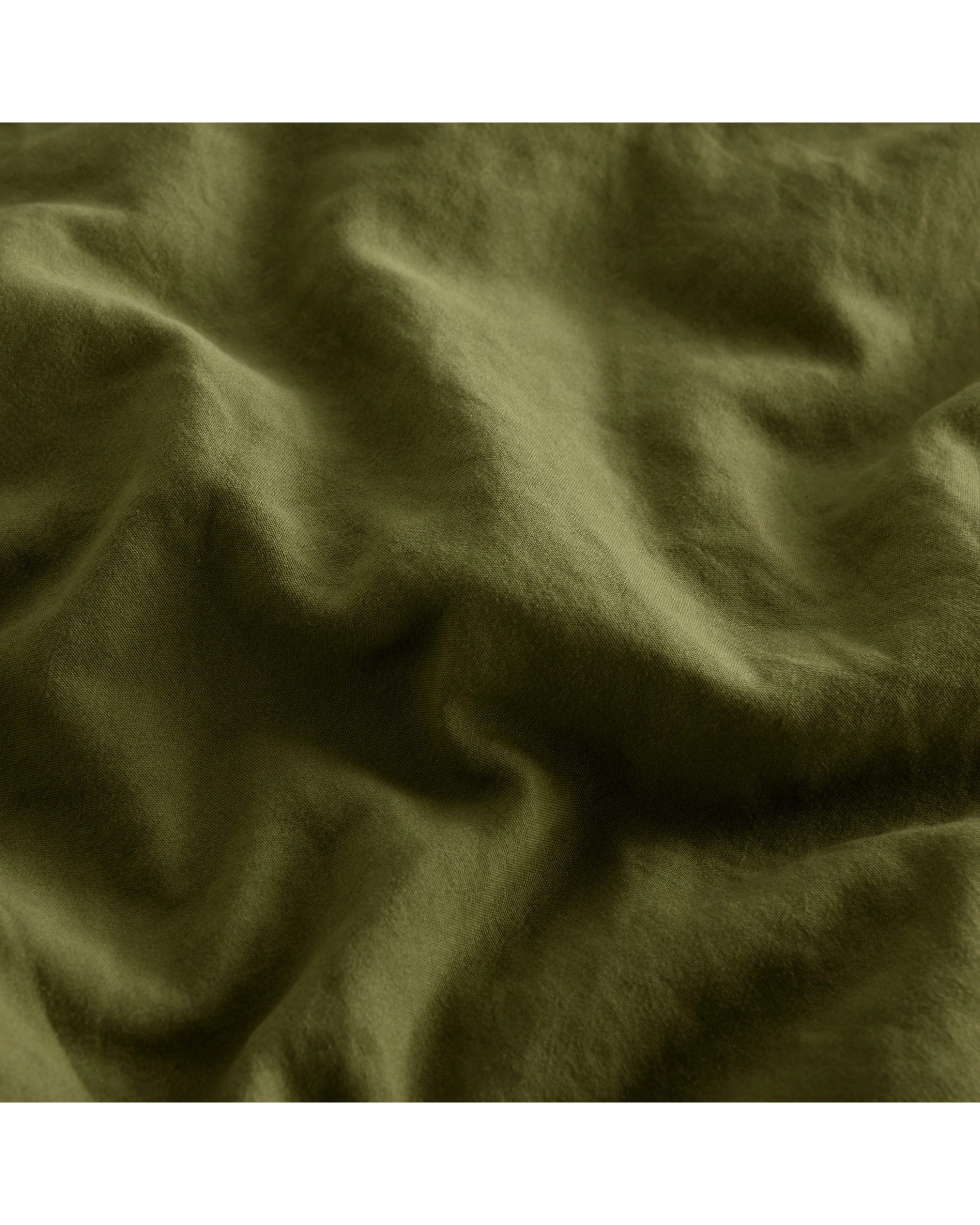 4 Dreamaker Superfine Washed Microfibre V-Shape Pillowcase Twin Pack - Olive, 4 of 5