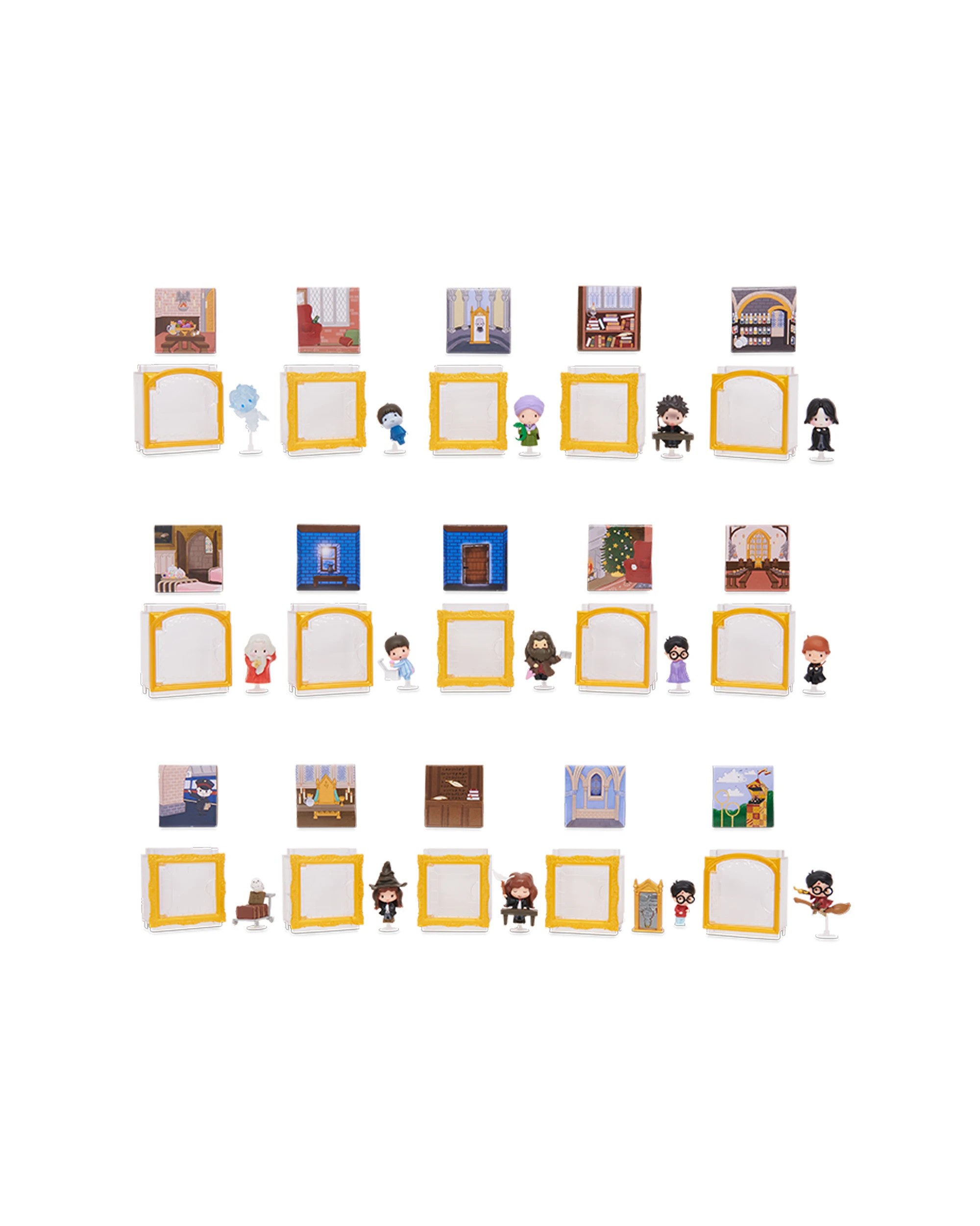 6 Spin Master Harry Potter Collectible Single Pack 2 Pack Mini Figures 1.5-Inch - Assorted, 6 of 7