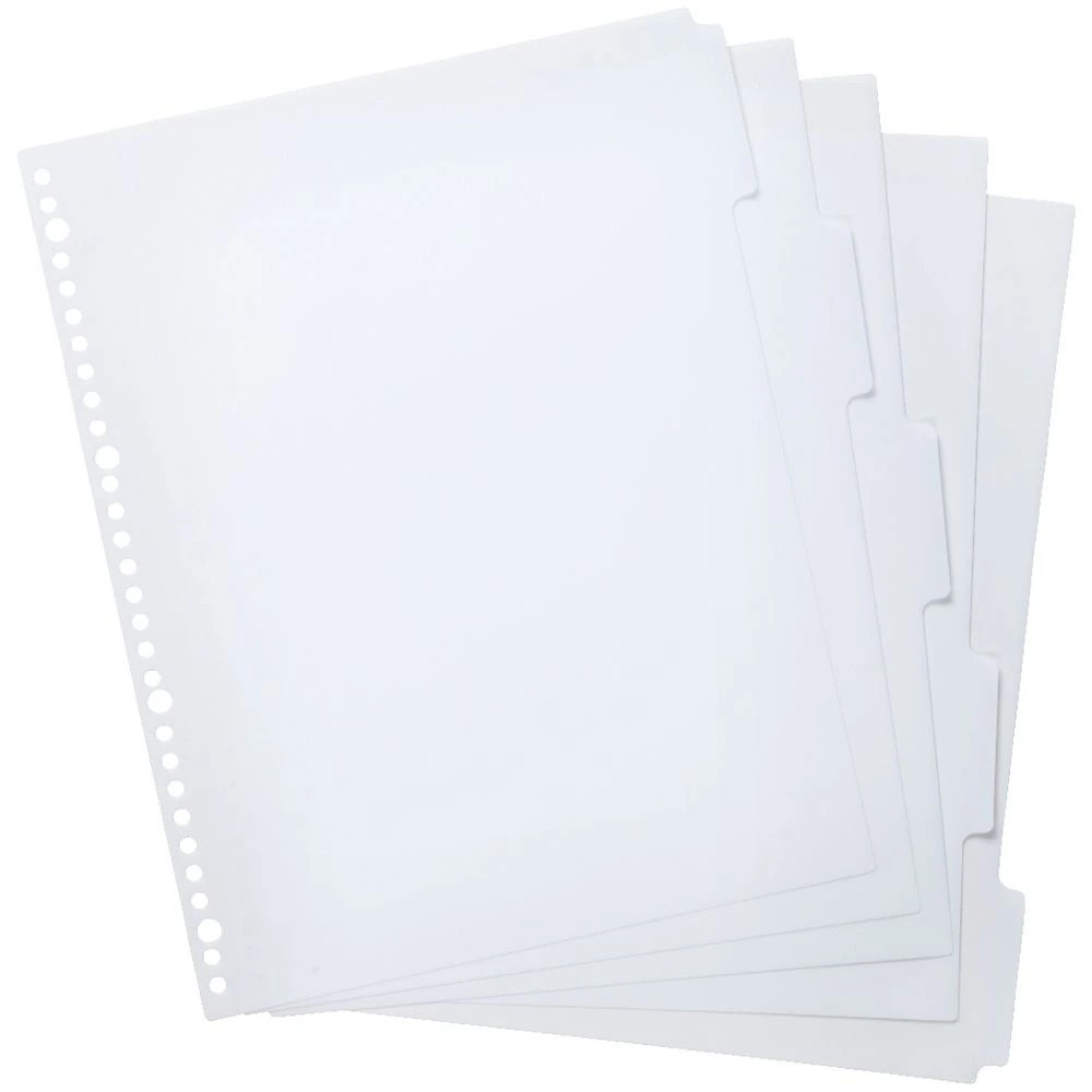 3 Aquadrops Display Book 5 Tab Dividers, 3 of 4