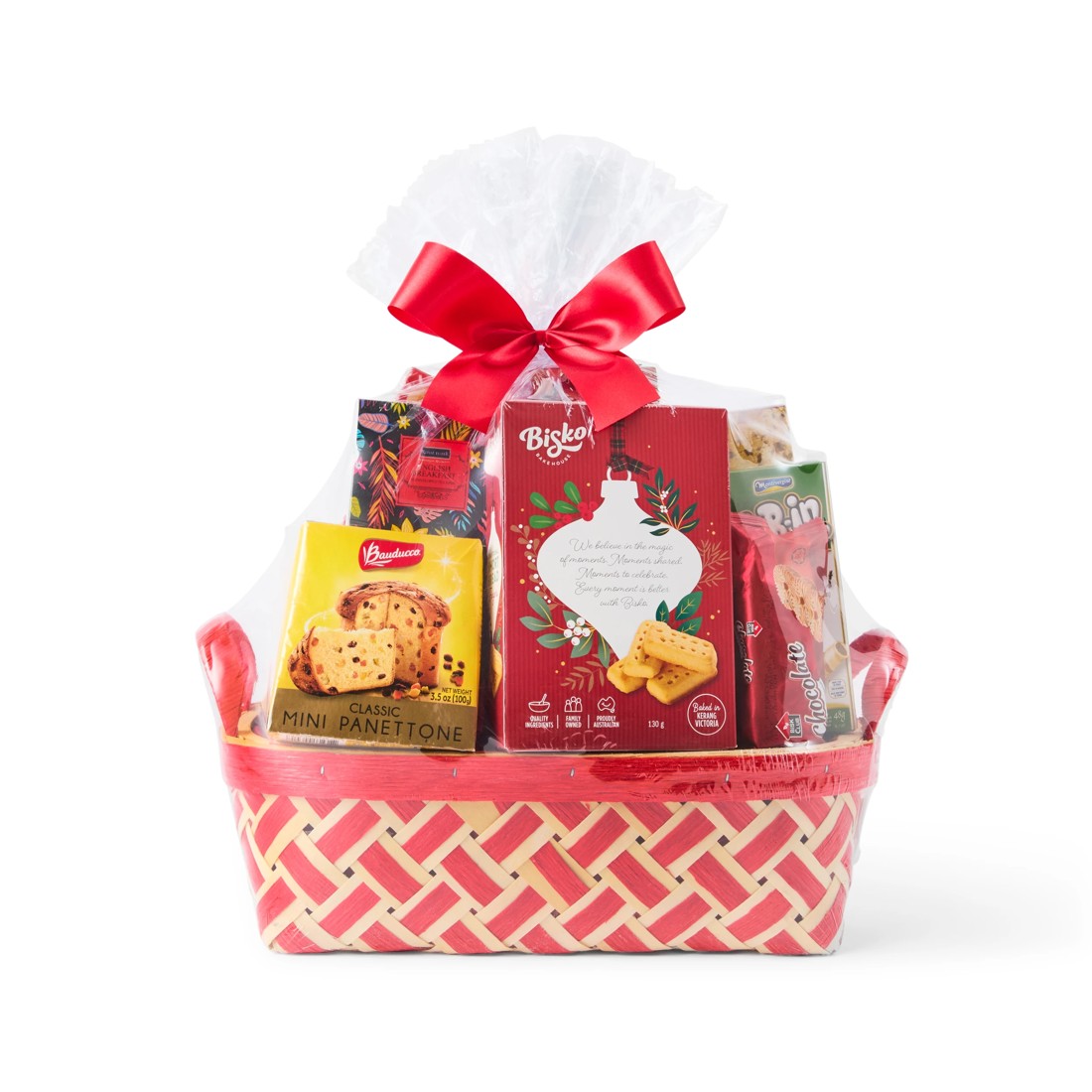 1 Large Handle Basket Hamper, 1 of 6