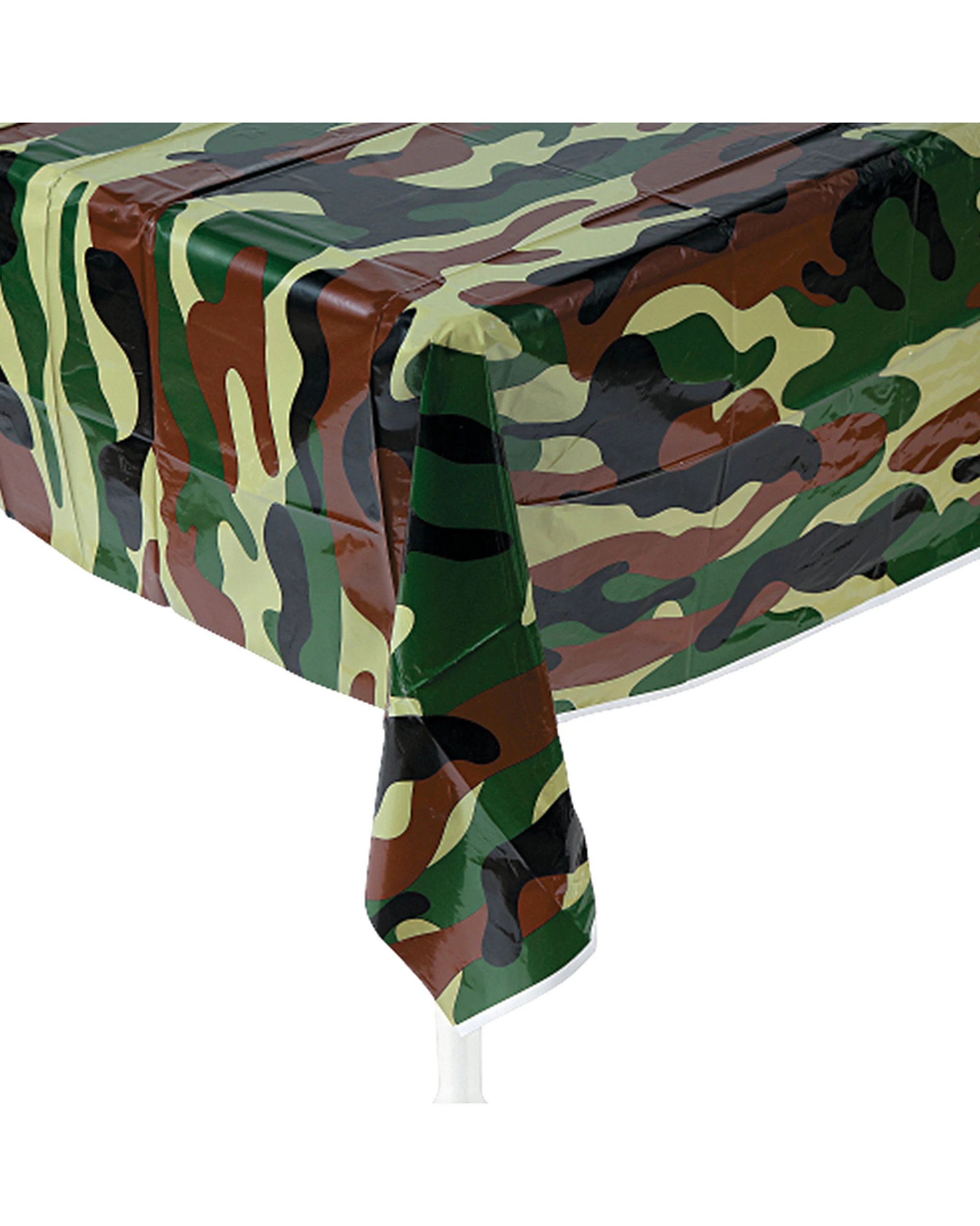 1 Partyrama Army Party Camouflage Plastic Tablecloth, 1 of 1