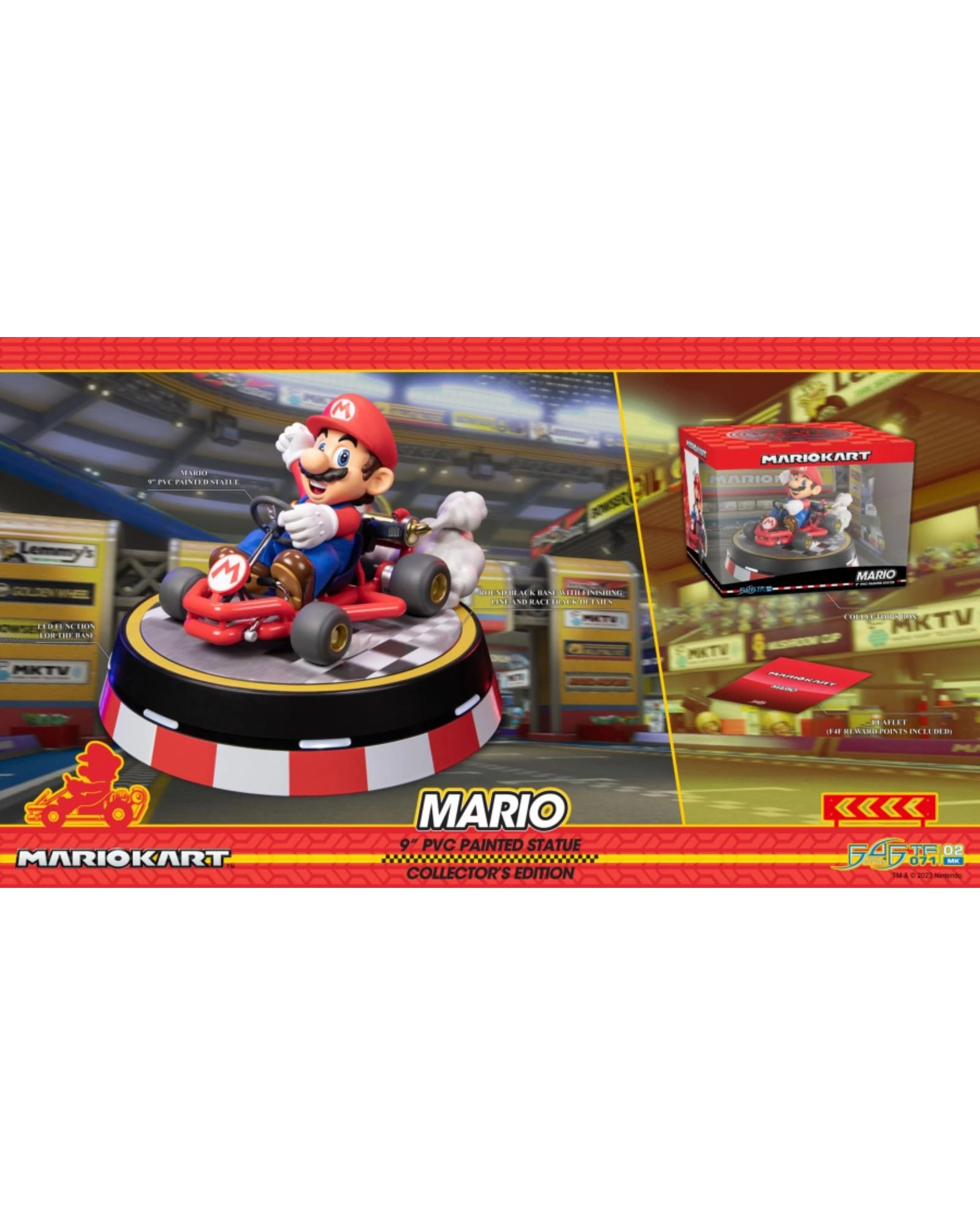 7 Super Mario Mario Kart PVC Statue Collector's Edition, 7 of 7
