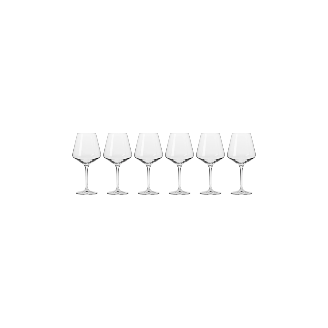 1 Krosno 6 Piece Avant-garde Stemmed Wine Glass Set 560ml For Entertaining
 - Plain, 1 of 4