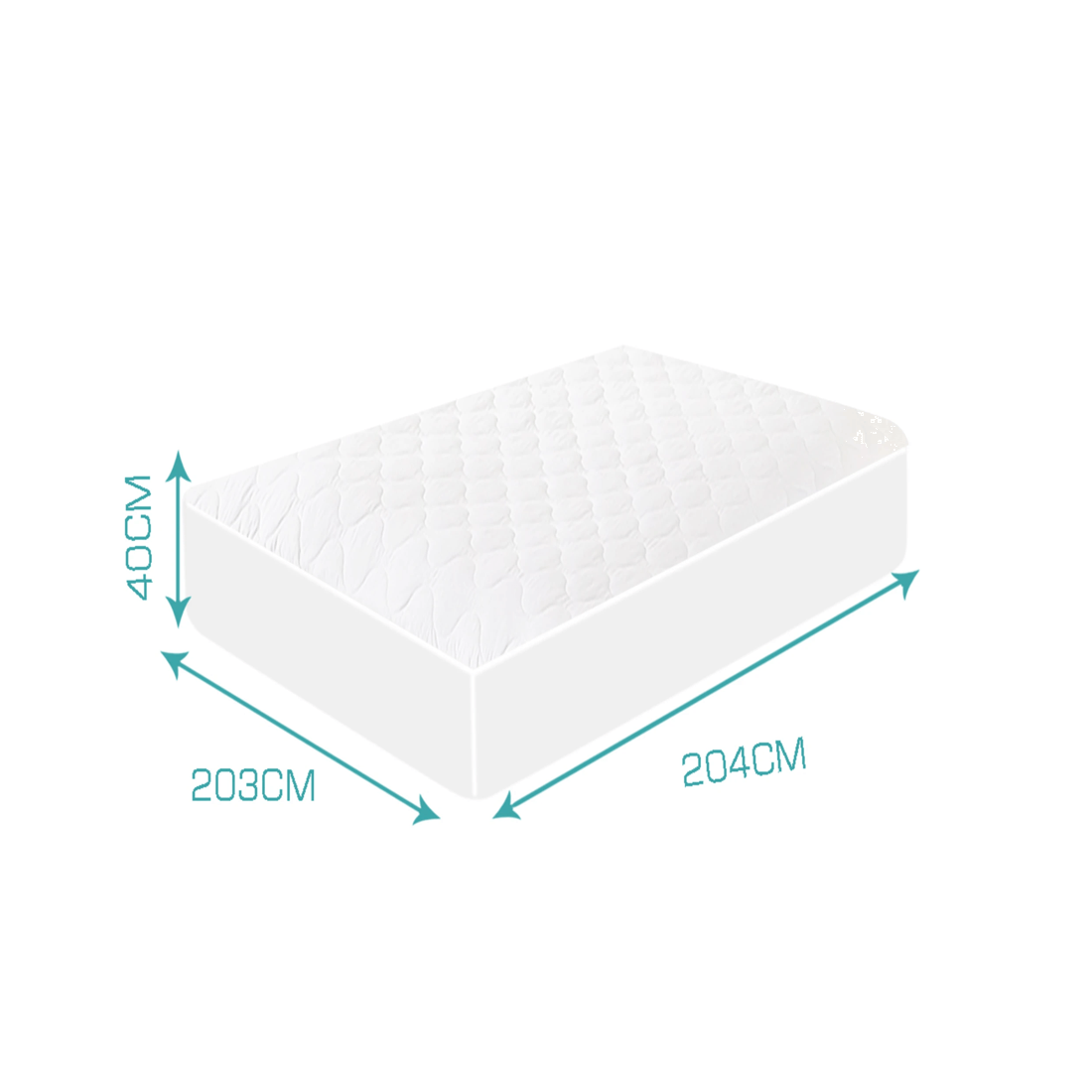 6 Dreamz Mattress Protector Super King, 6 of 6