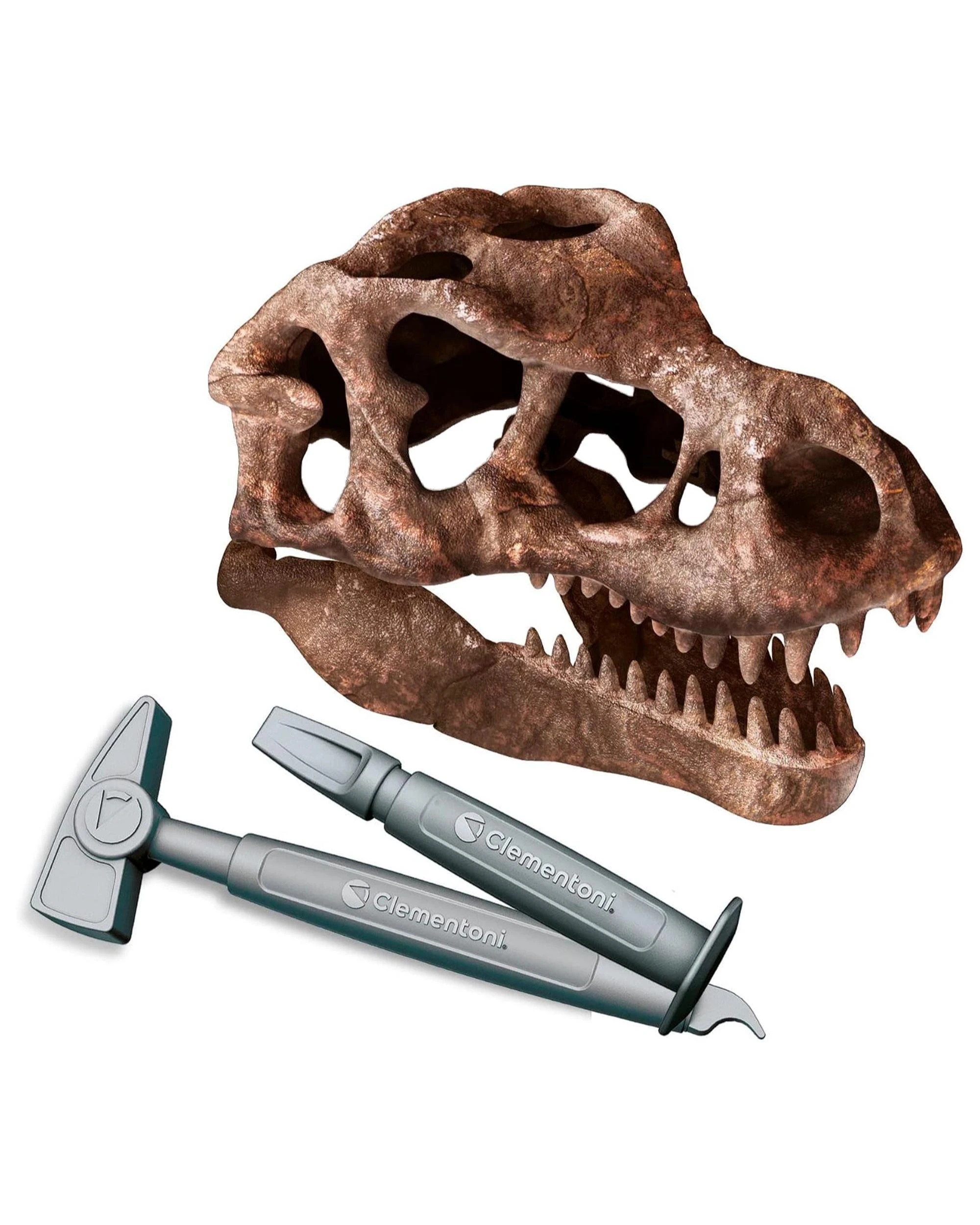 Clementoni Science and Play Lab Archeo Fun Giant T-Rex Skull Dig Kit ...