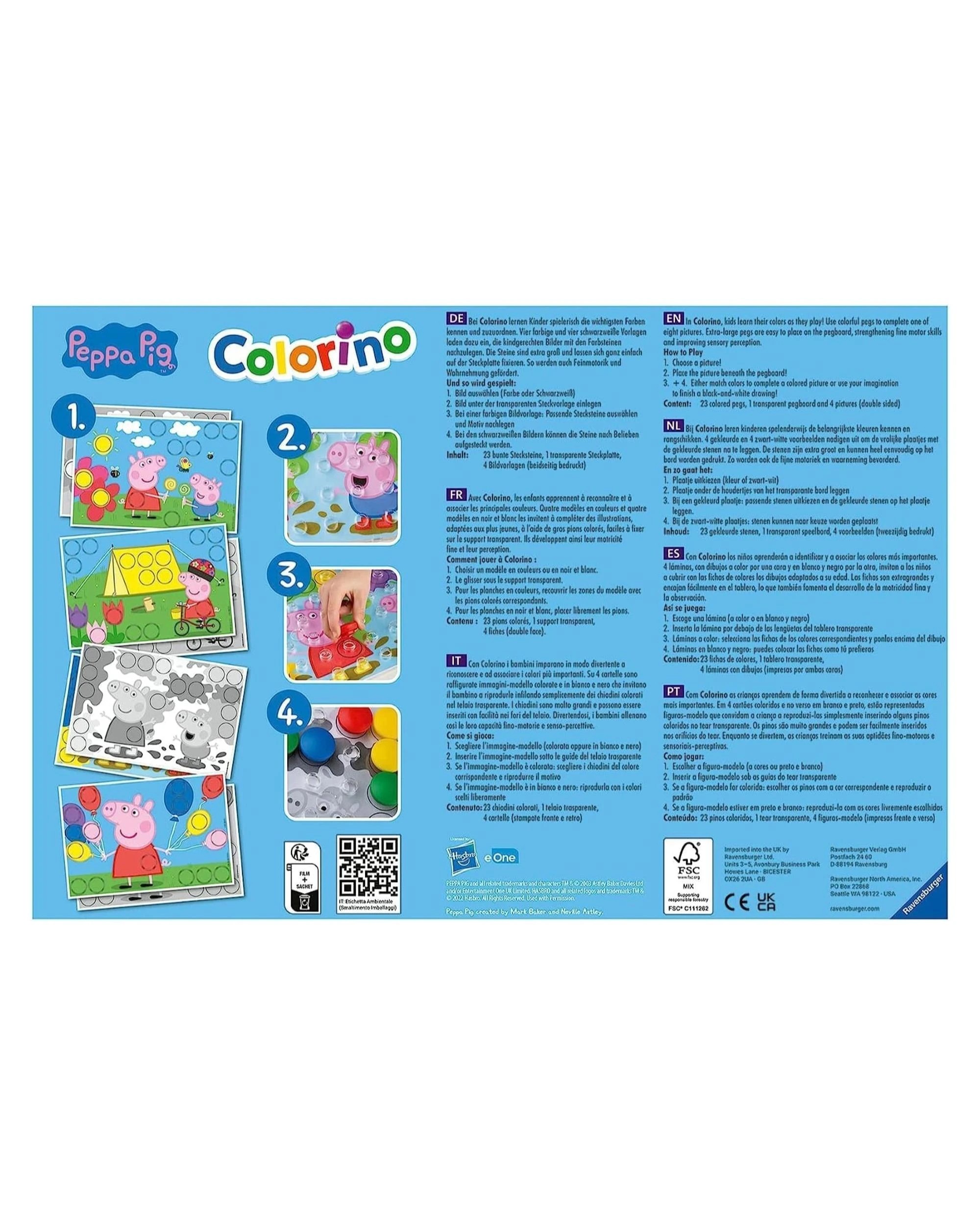 3 Ravensburger Peppa Pig Colorino, 3 of 3