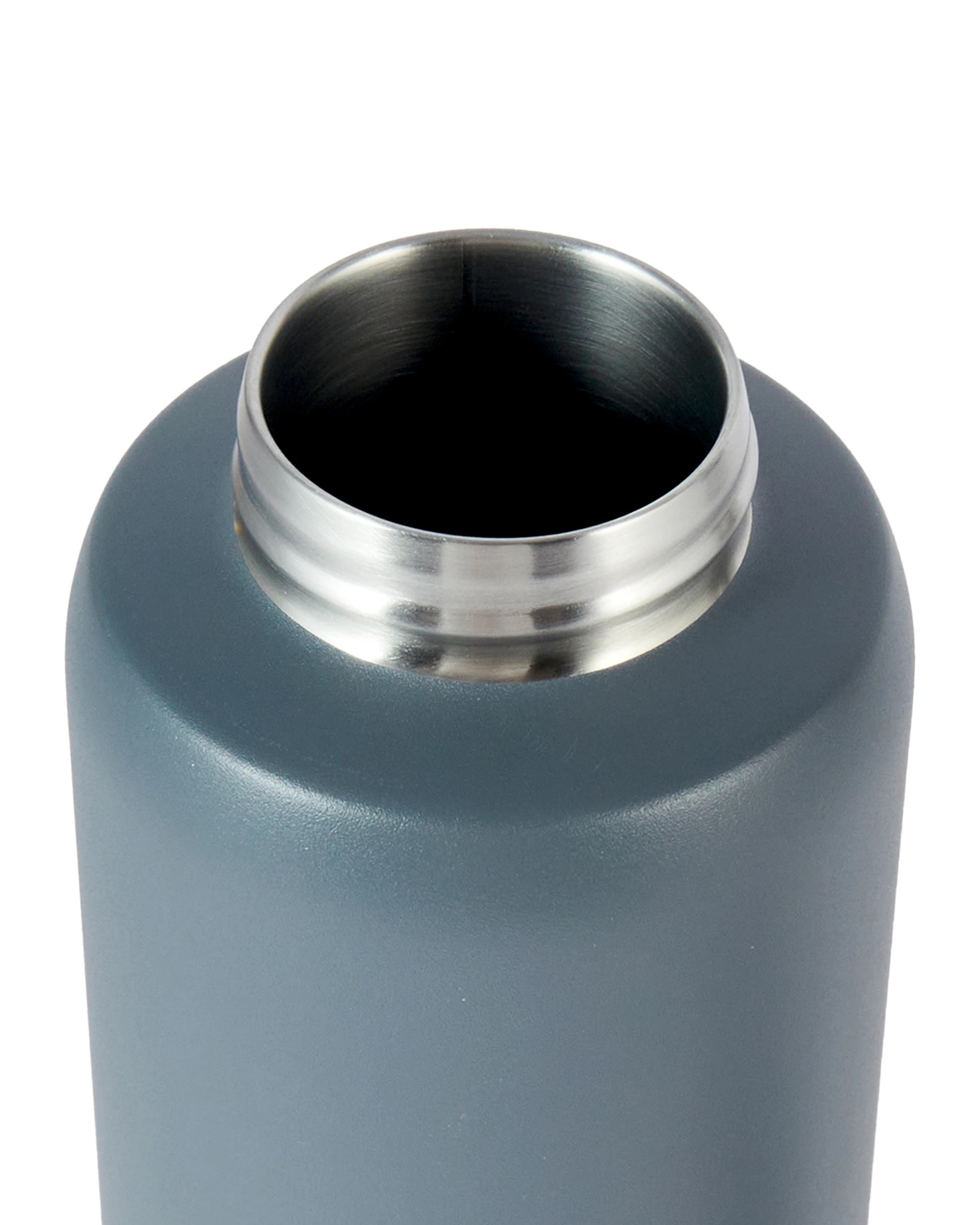 6 940ml Charcoal Stainless Steel Dual Lid Bottle, 6 of 7