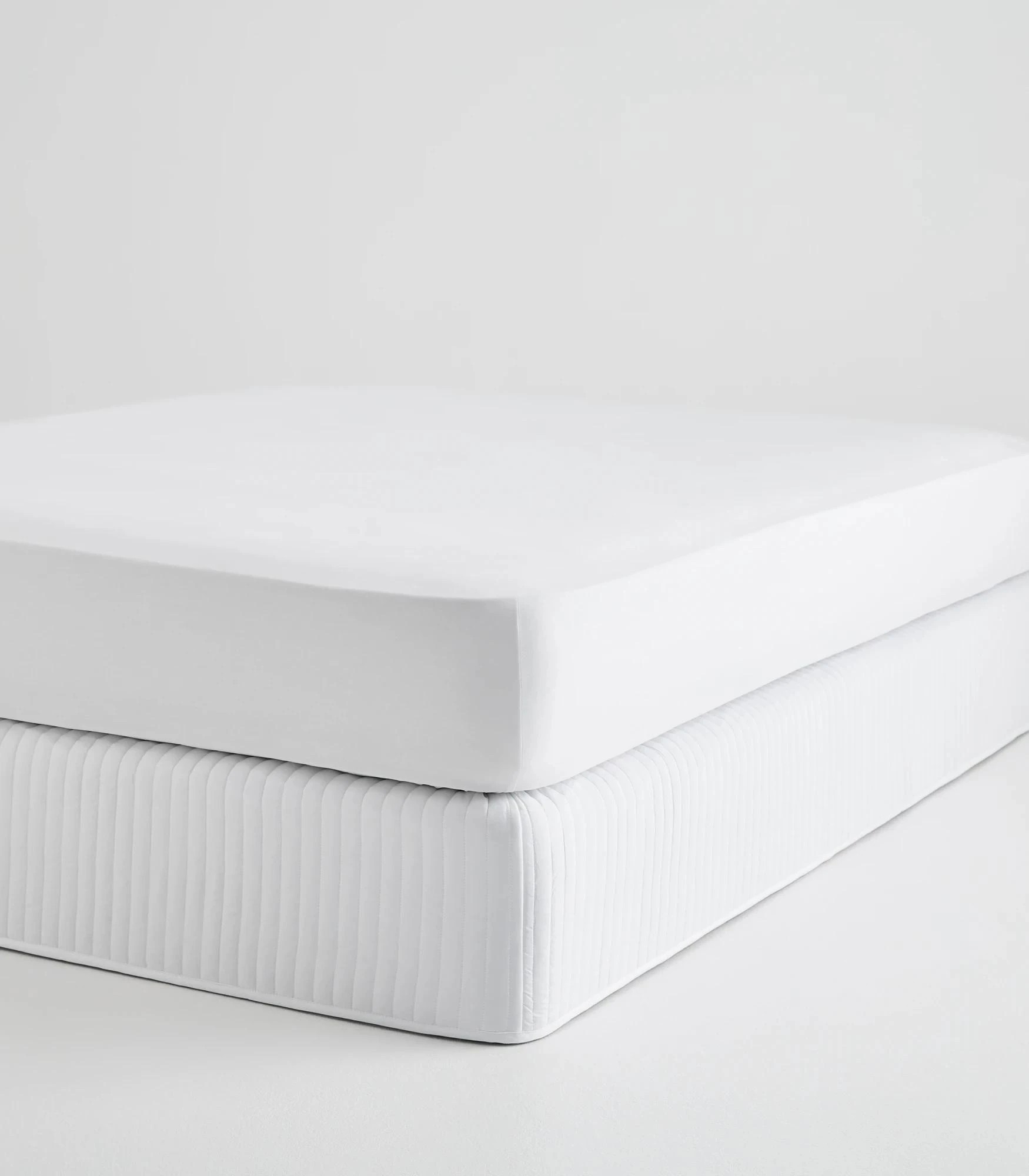 1 Target Padded Valance - Queen Bed - White, 1 of 3