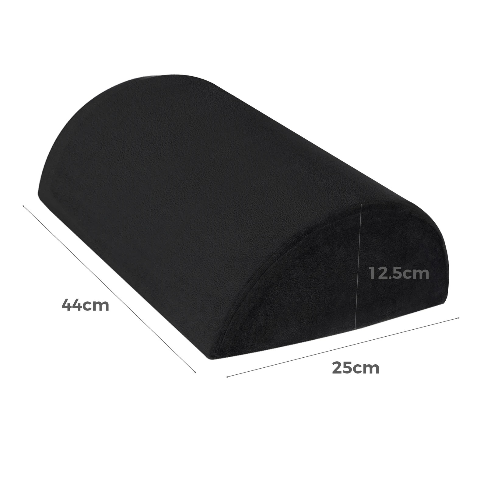 2 Starry Eucalypt Foot Rest Stool Foot Pad Pillow Office Computer Cushion - Black, 2 of 5