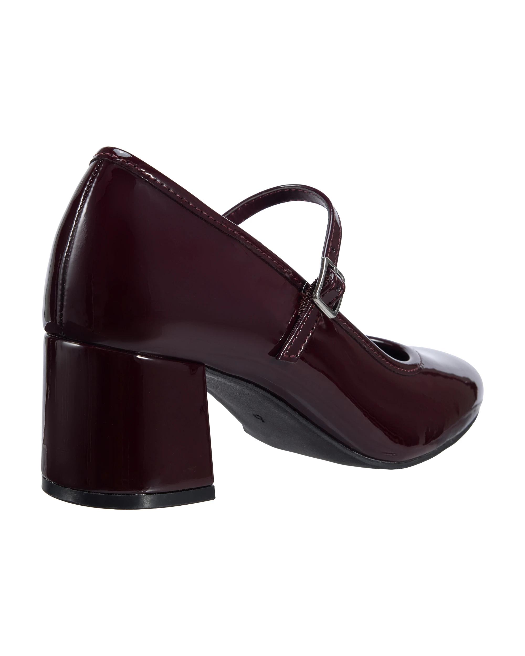 4 Buckle Heels Wine, 4 of 5