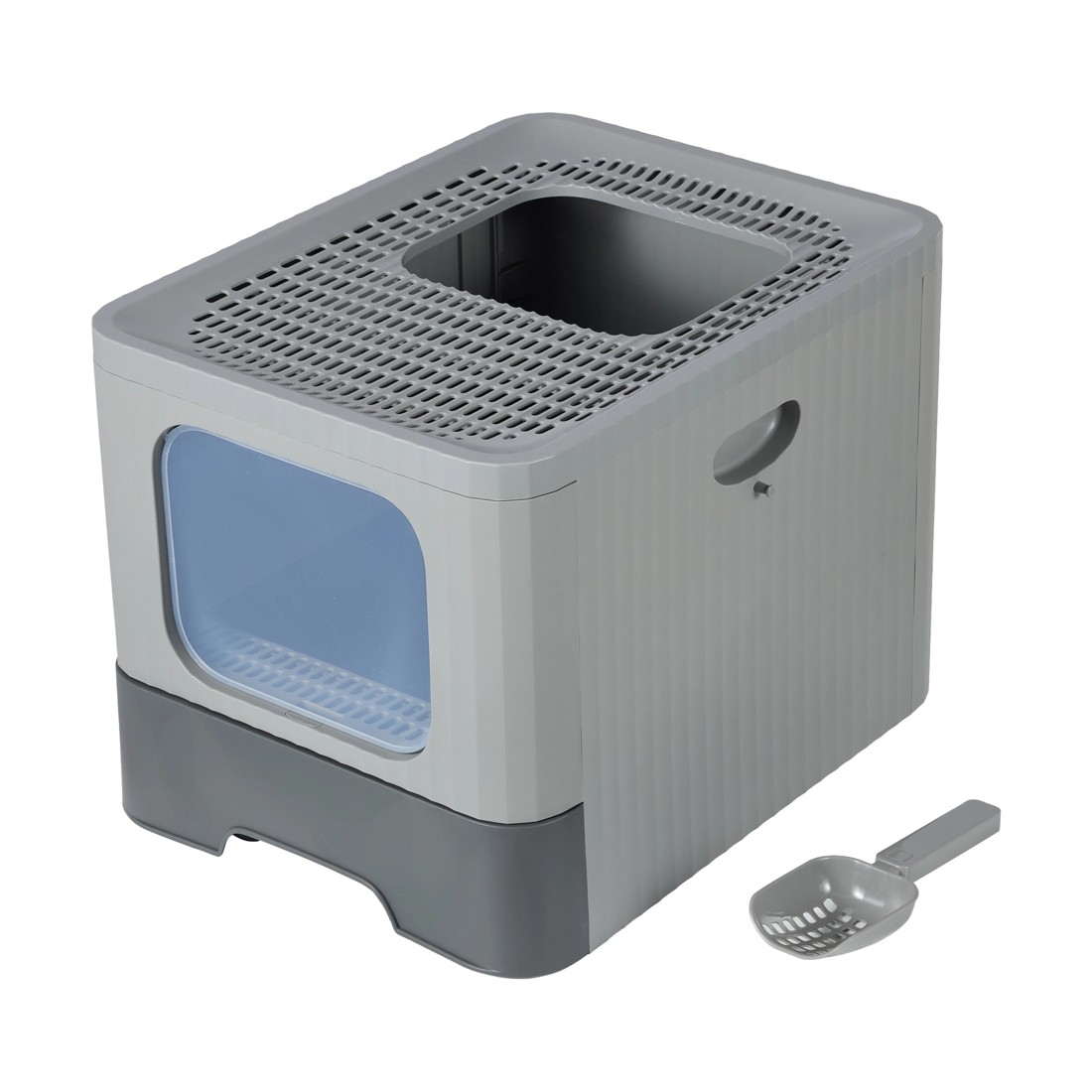 1 Cat Litter Box Dual Entry, 1 of 9