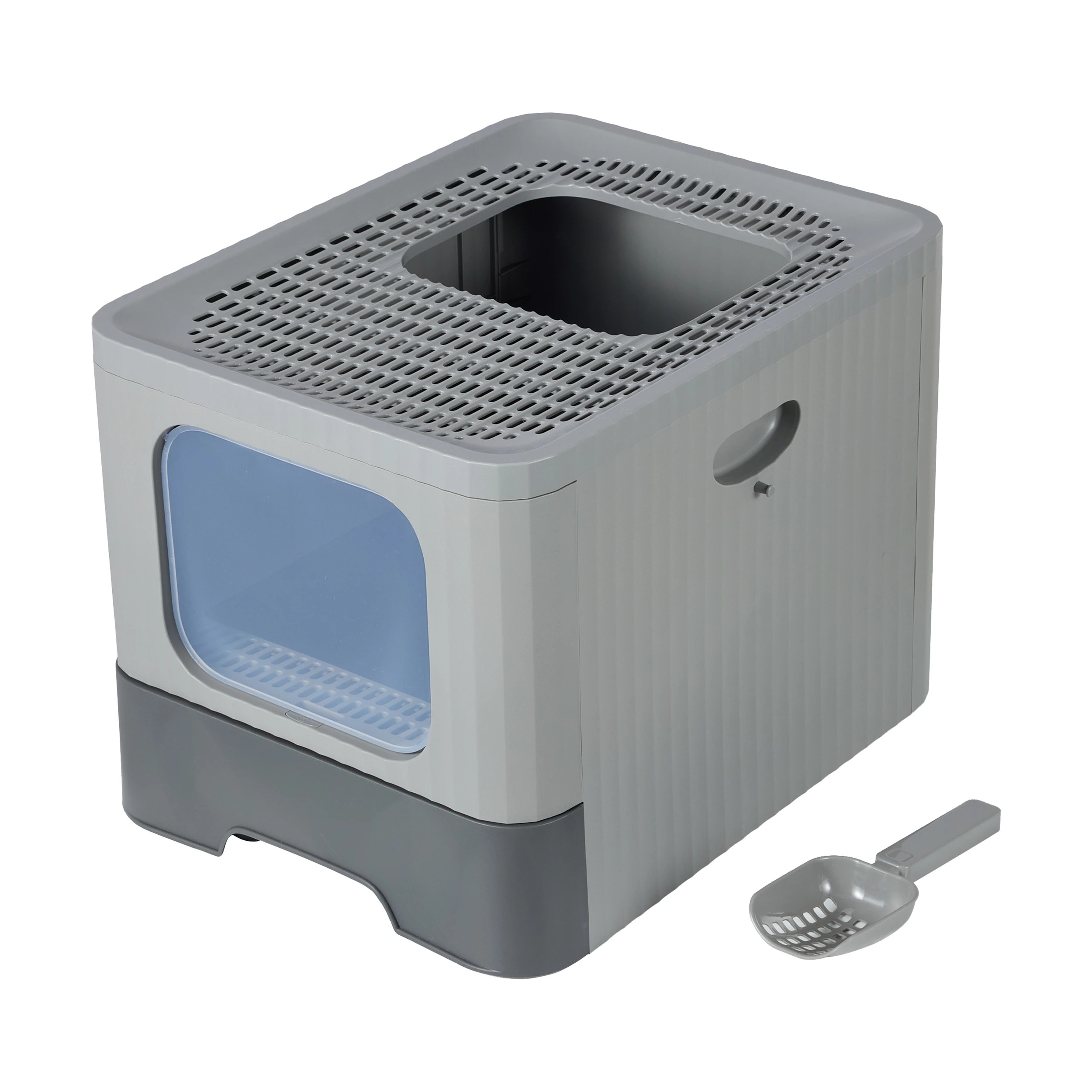 1 Cat Litter Box Dual Entry, 1 of 9