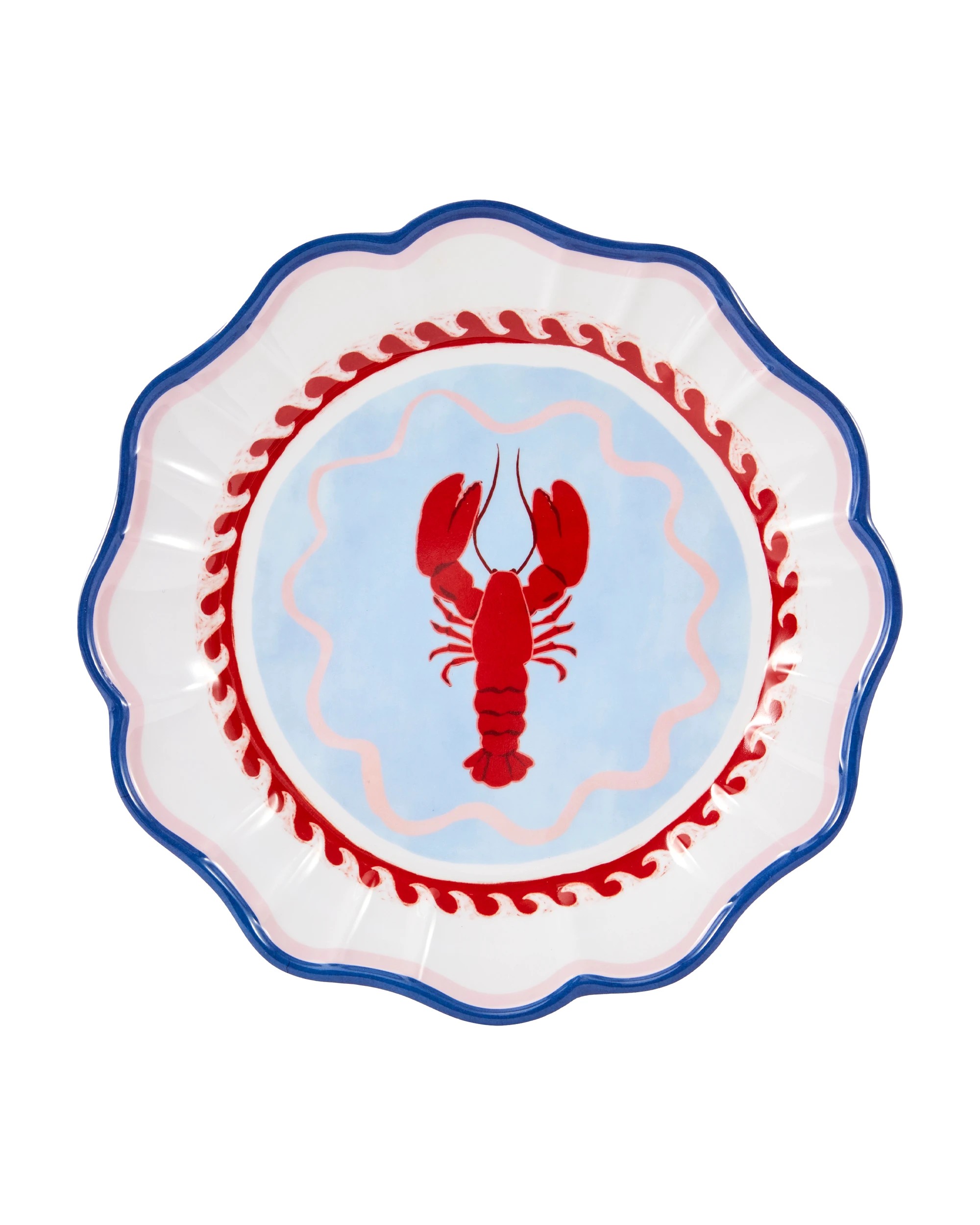 5 4 Pack Sardine Summer Dinner Plates, 5 of 7