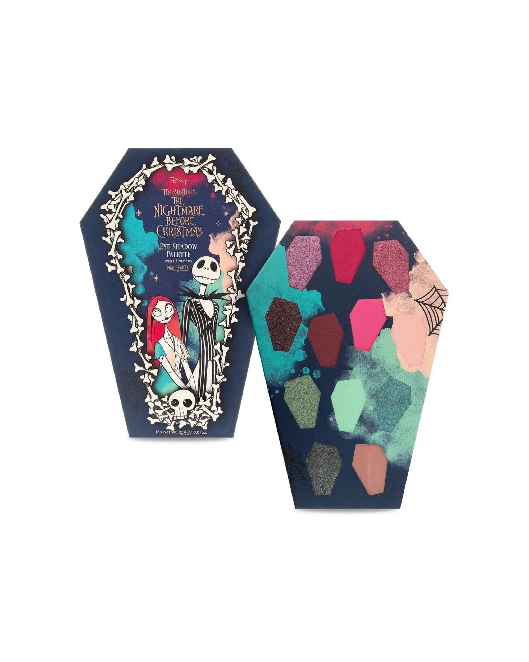 2 DISNEY 12pc Nightmare Before Christmas Eyeshadow Palette - Multi, 2 of 4