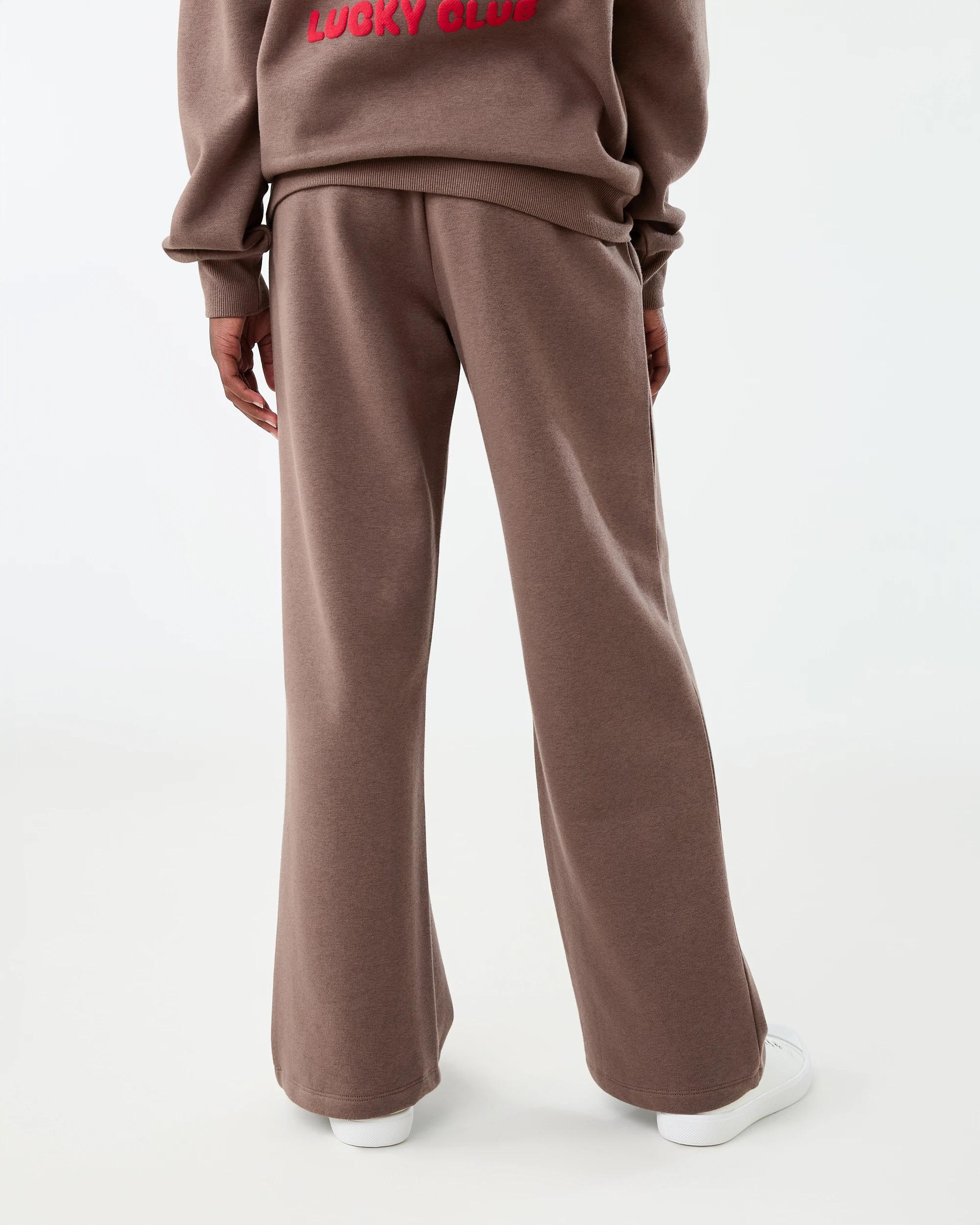 2 Wide Leg Trackpants Brn Coffee, 2 of 5