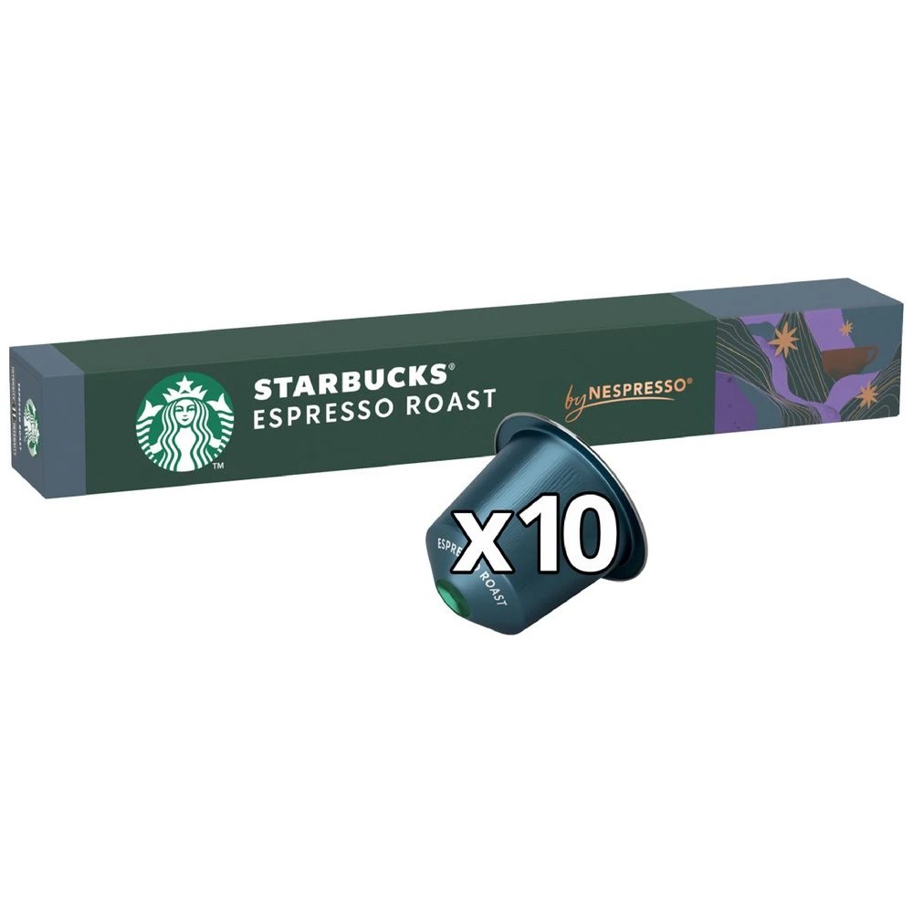 1 Starbucks Espresso Roast Coffee Capsules 10 Pack, 1 of 7