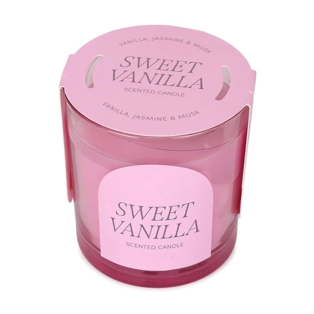 4 Sweet Vanilla Scented Candle, 4 of 4