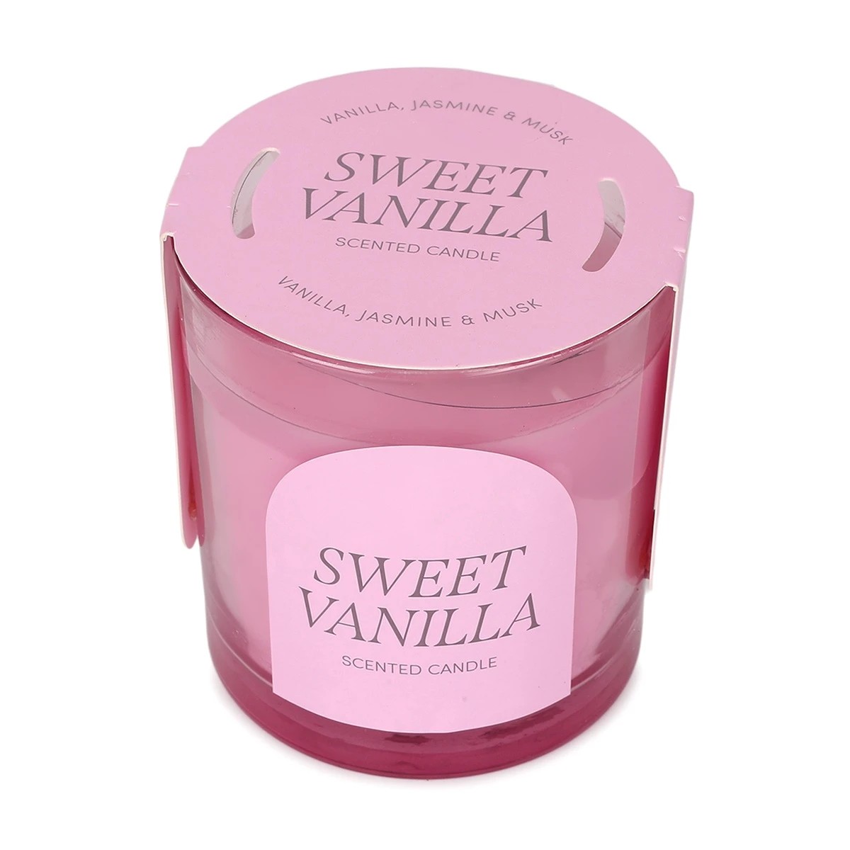 4 Sweet Vanilla Scented Candle, 4 of 4