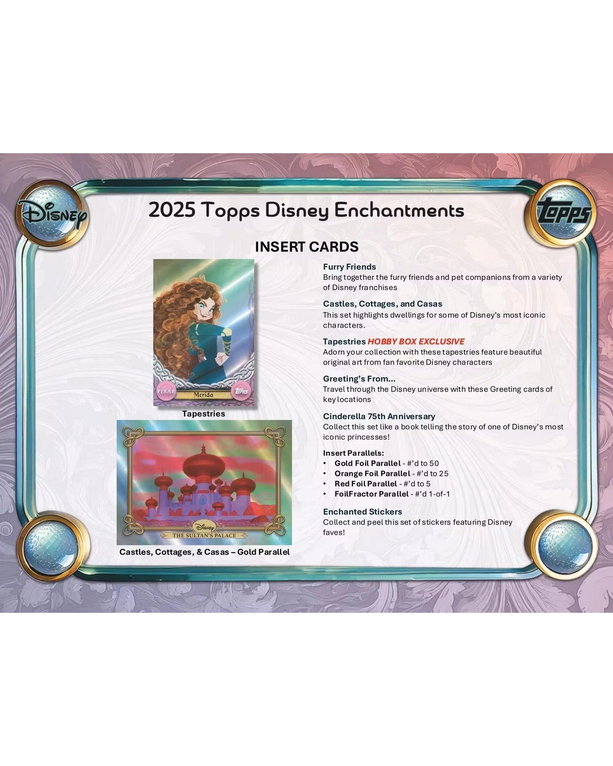 4 Topps 2025 Disney Wonder Hobby Pack, 4 of 10