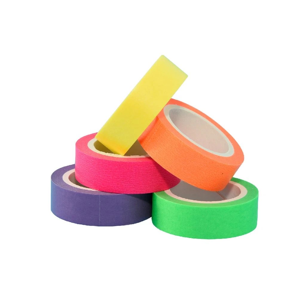 3 X-Press It Deco Tape Roll Fluoro 12mm x 5m 5 Pack, 3 of 3