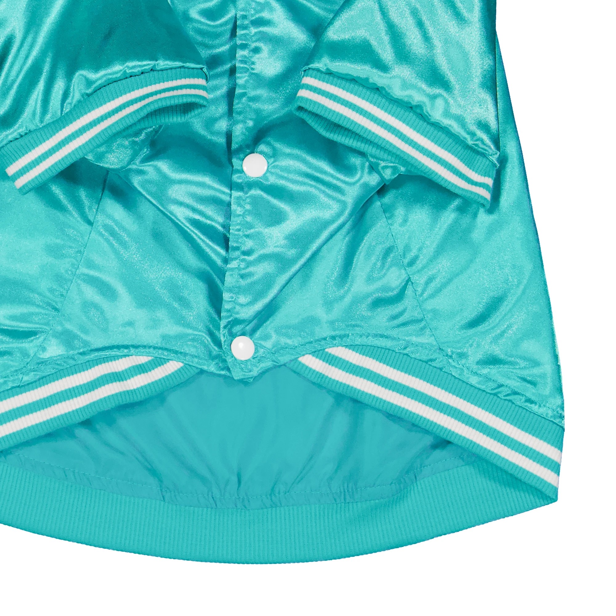 8 Pet Varsity Jacket - Large, Teal, 8 of 10