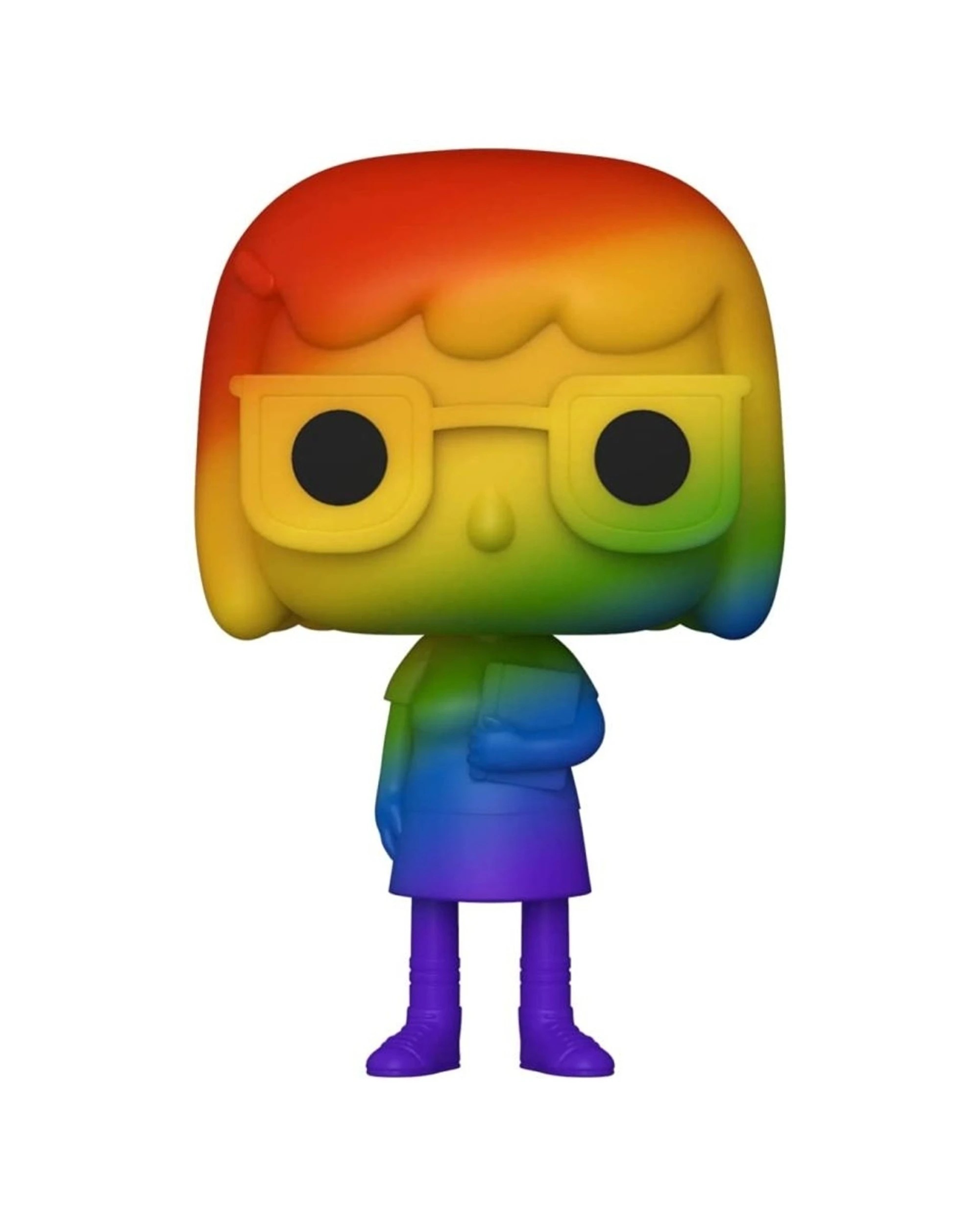 1 Pop Bobs Burgers - Tina Belcher Rainbow Pride Vinyl Action Figure 10cm - Multi, 1 of 3