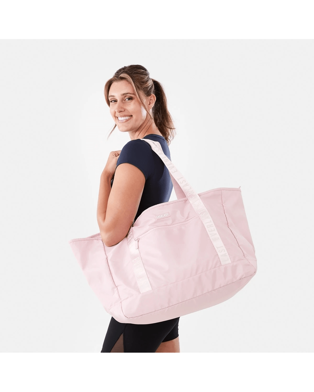 6 Everlast Yoga Gym Bag - Pink, 6 of 6