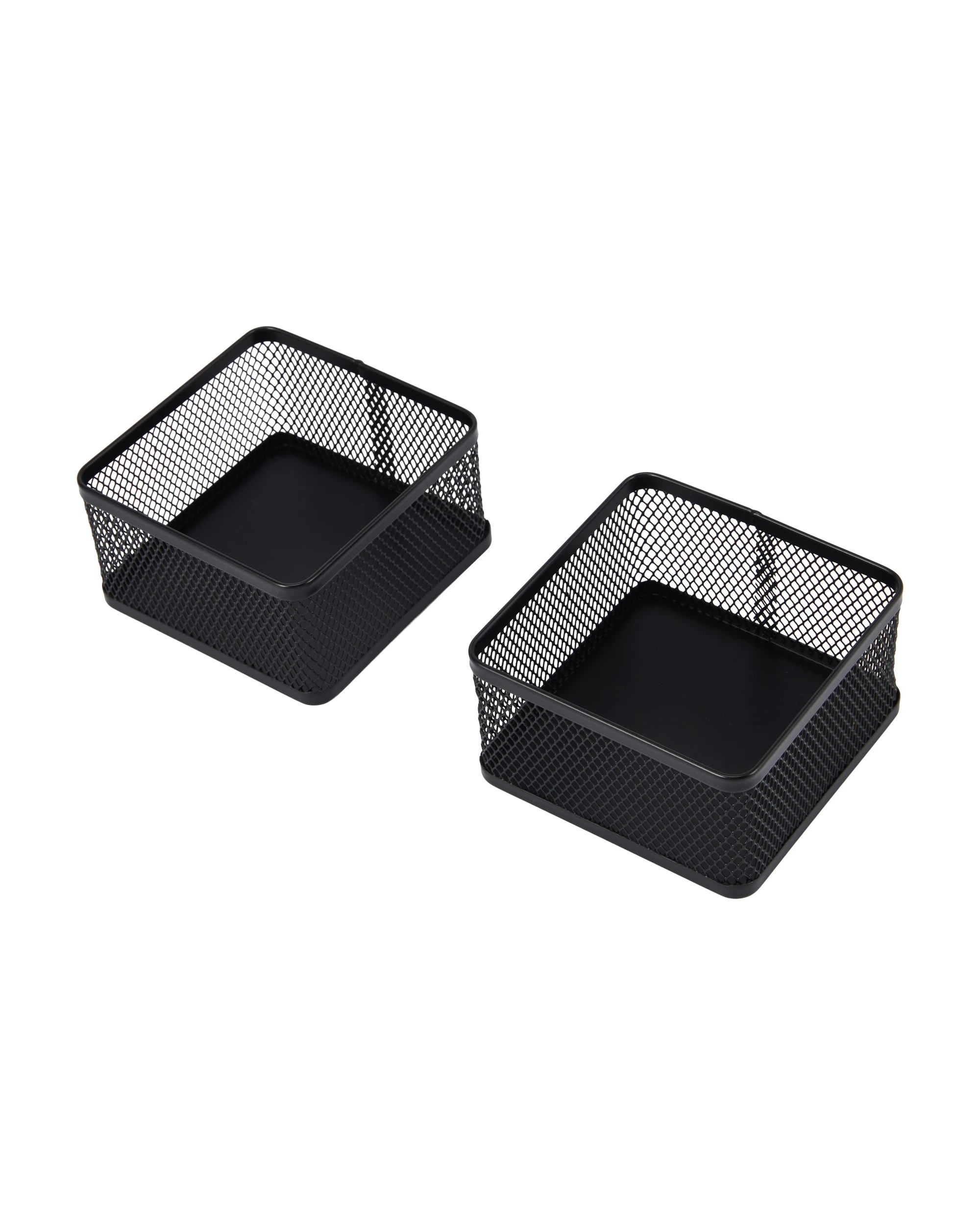 6 4 Pack Mesh Drawer Set - Black, 6 of 8