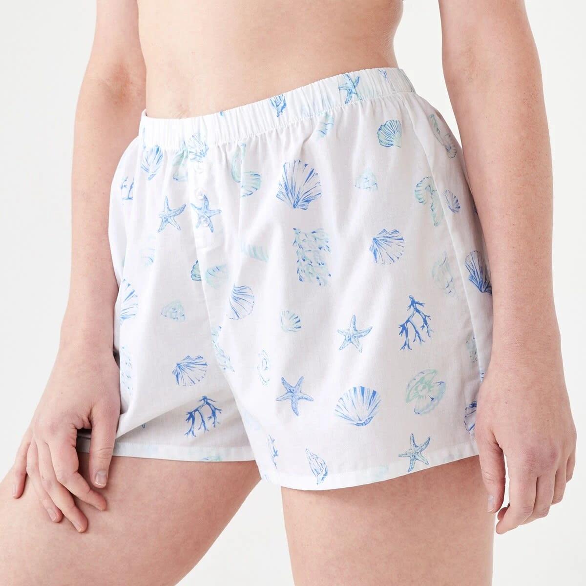 2 Woven Boxer Shorts SHELLS WHISPER WHITE, 2 of 6