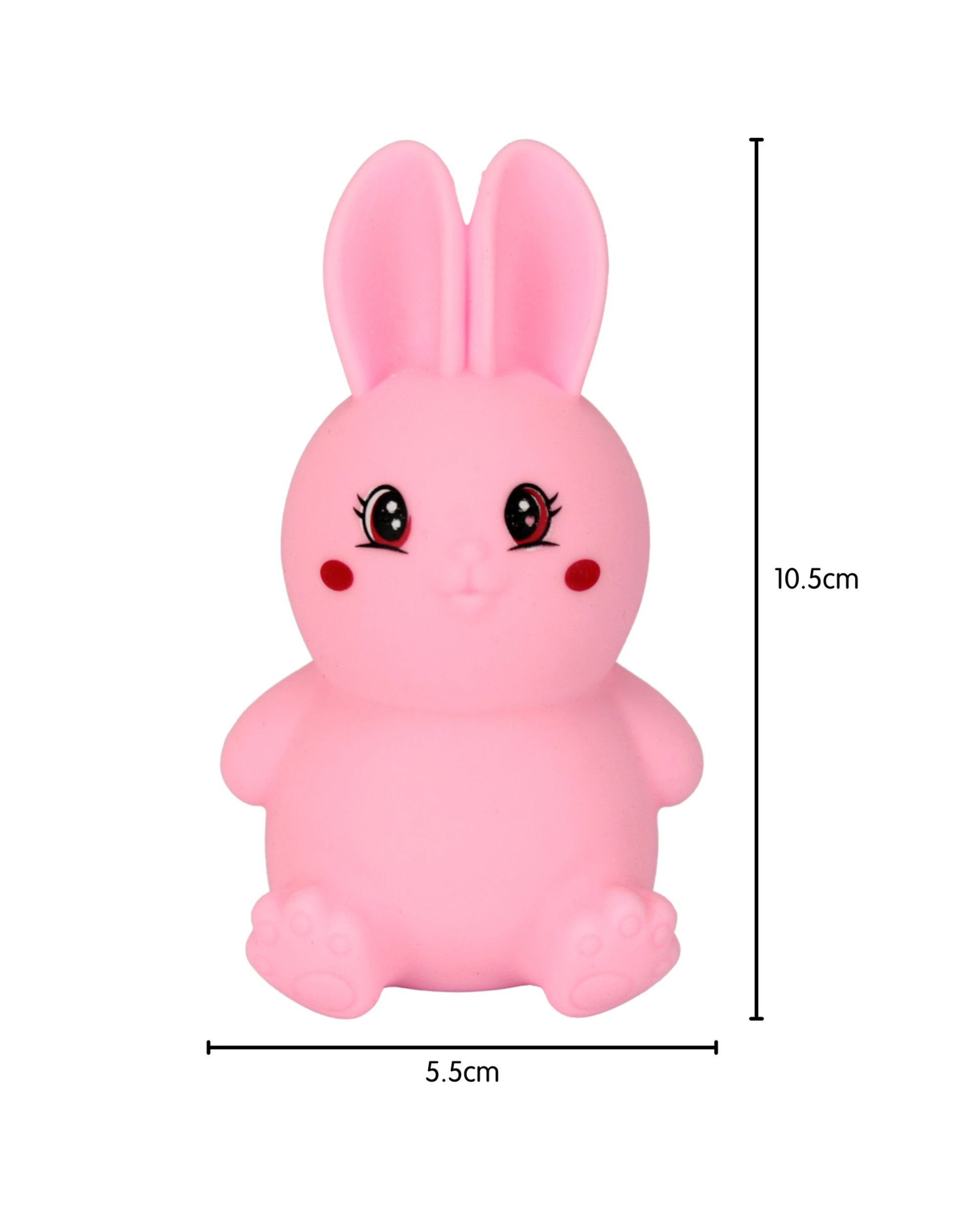 4 Artwrap Squishy Easter Bunny Toy - Assorted, 4 of 5