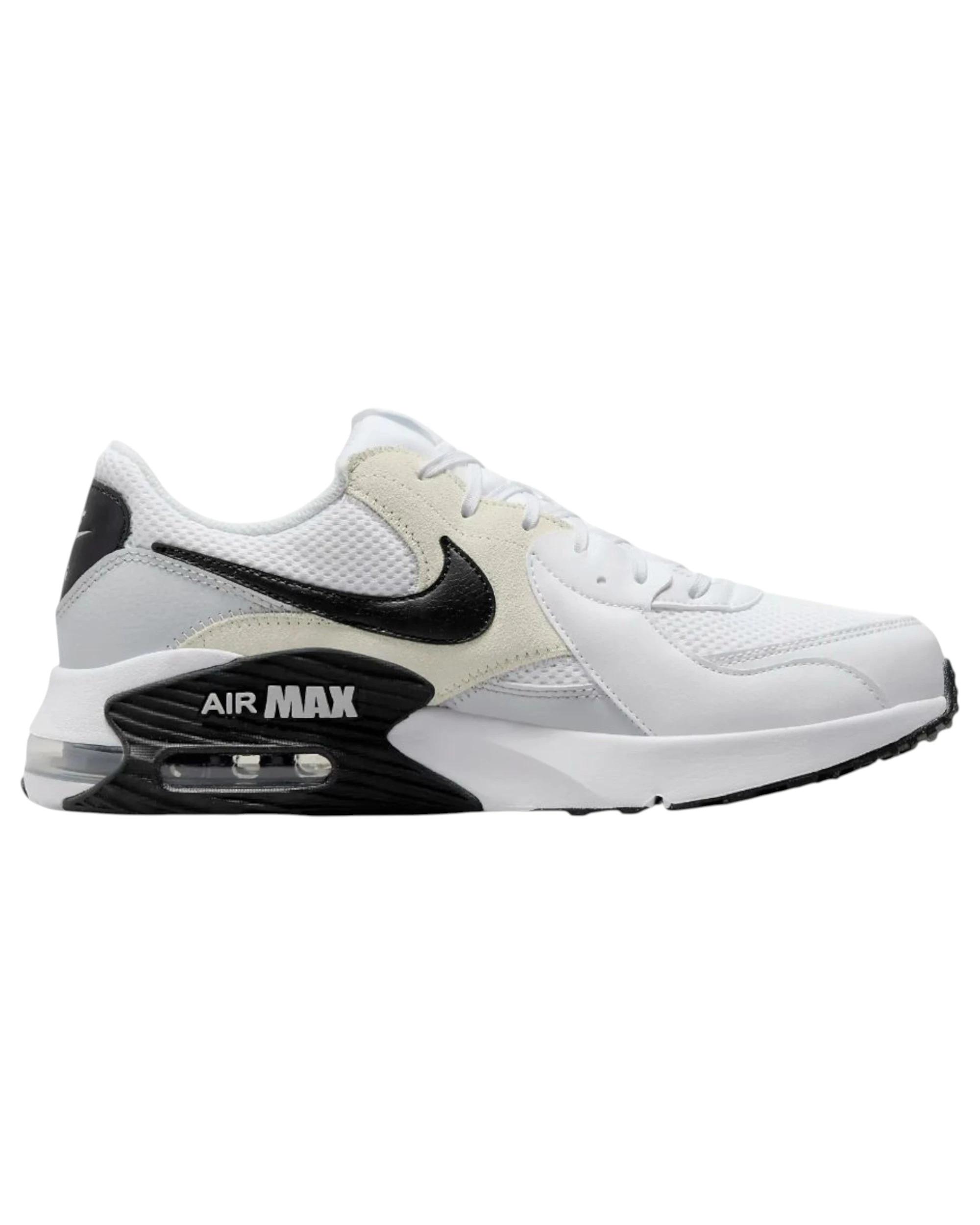 1 Nike Mens Air Max Excee 365 White/ Black/ Pure Platinum Athletic Shoes WHITE/BLACK/PURE PLATINUM, 1 of 8