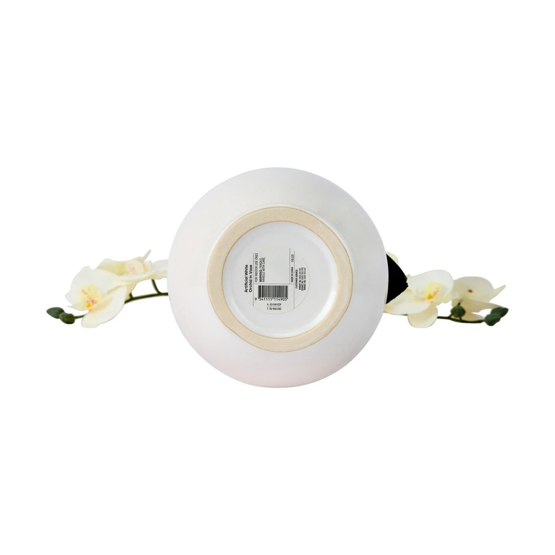 3 Artificial White Orchid in Vase, 3 of 3