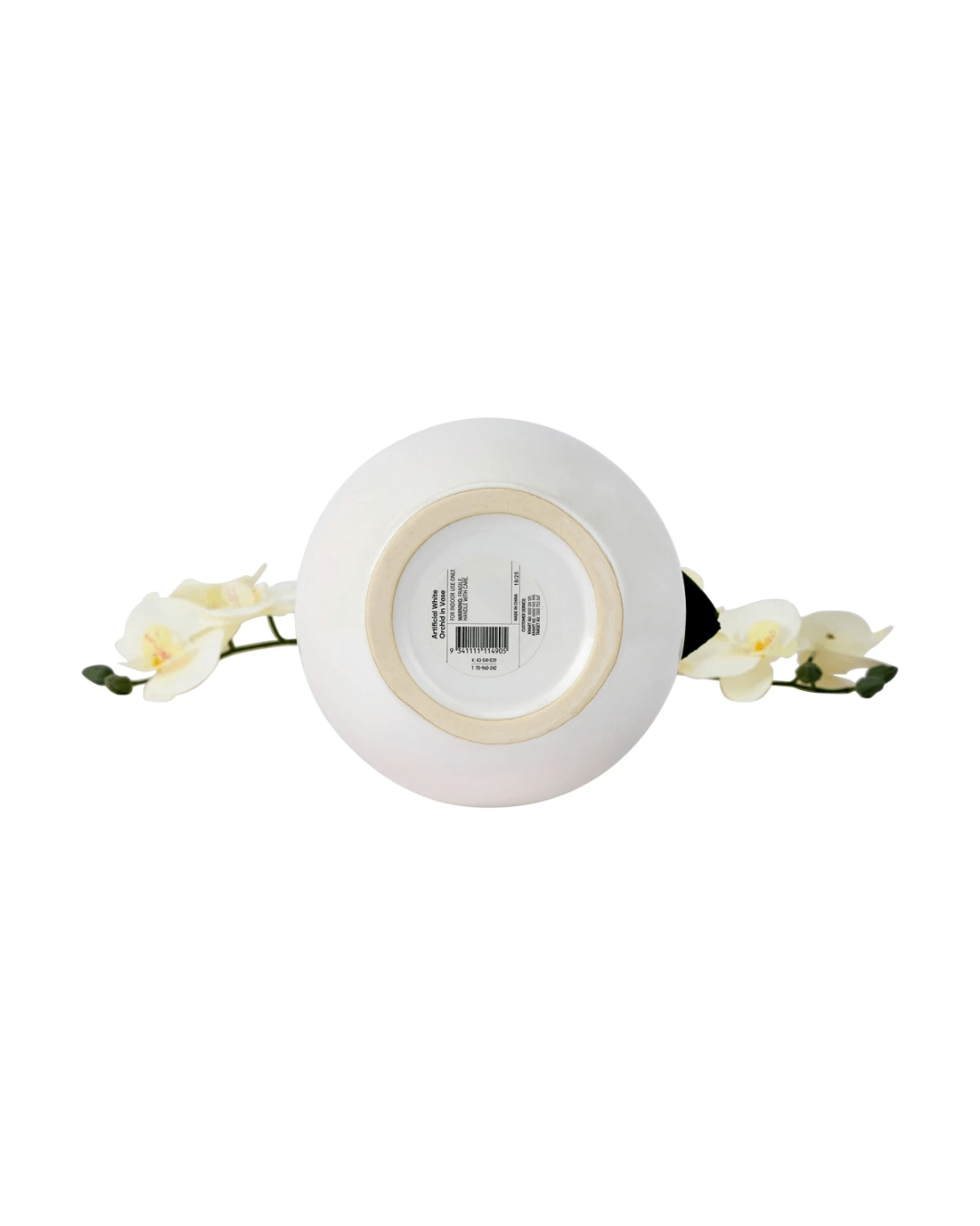 3 Artificial White Orchid in Vase, 3 of 3